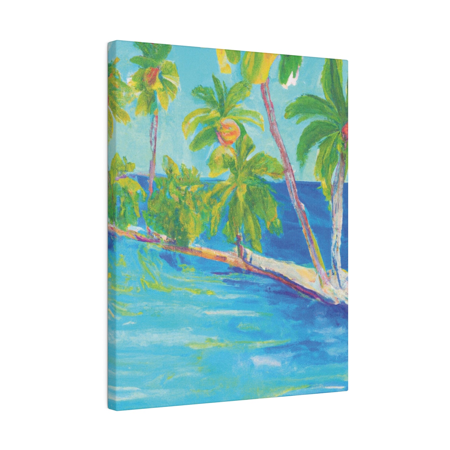 8256Q - Bahamas Ocean Painting Print | Bahamas | Ocean | Beach | Poster | Home Decor | Wall Art | Canvas