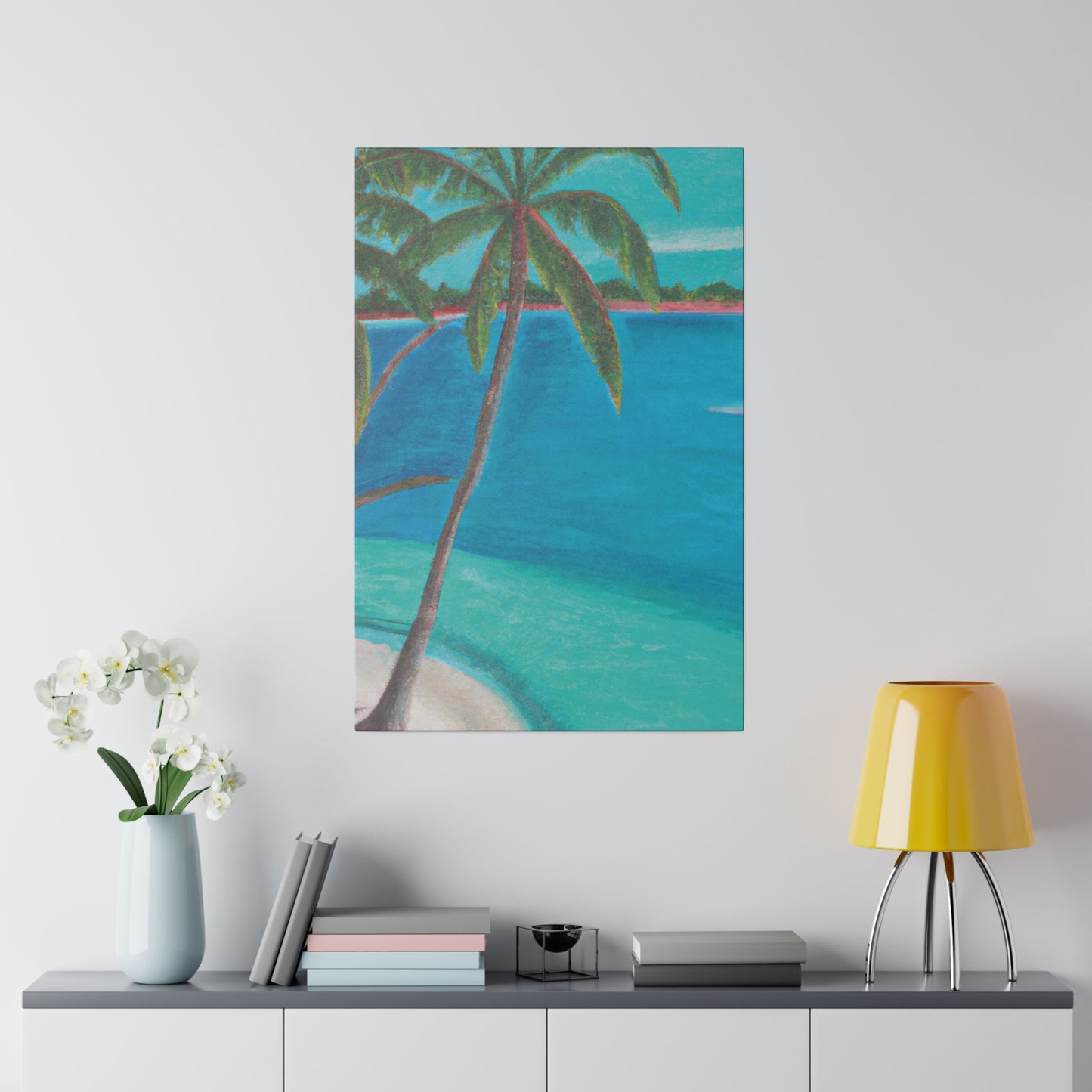 2976D - Bahamas Ocean Painting Print | Bahamas | Ocean | Beach | Poster | Home Decor | Wall Art | Canvas