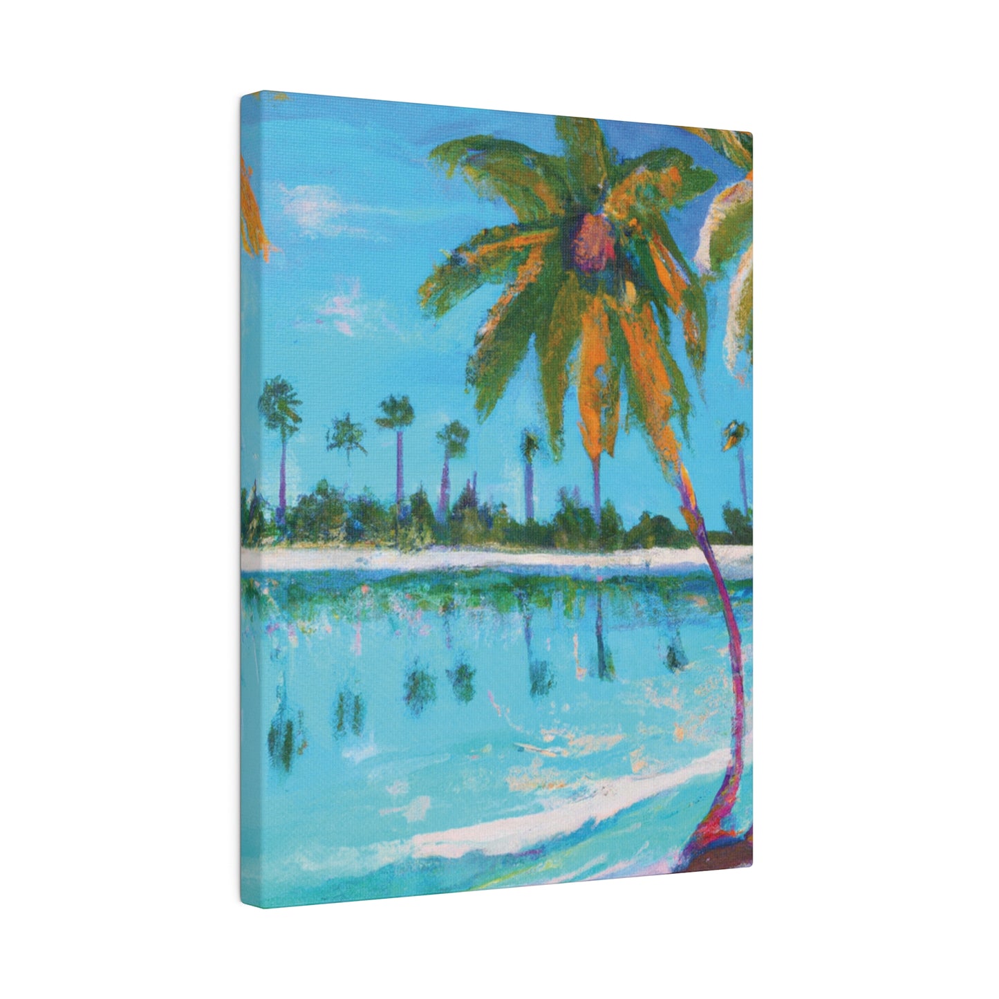 8723S - Bahamas Ocean Painting Print | Bahamas | Ocean | Beach | Poster | Home Decor | Wall Art | Canvas