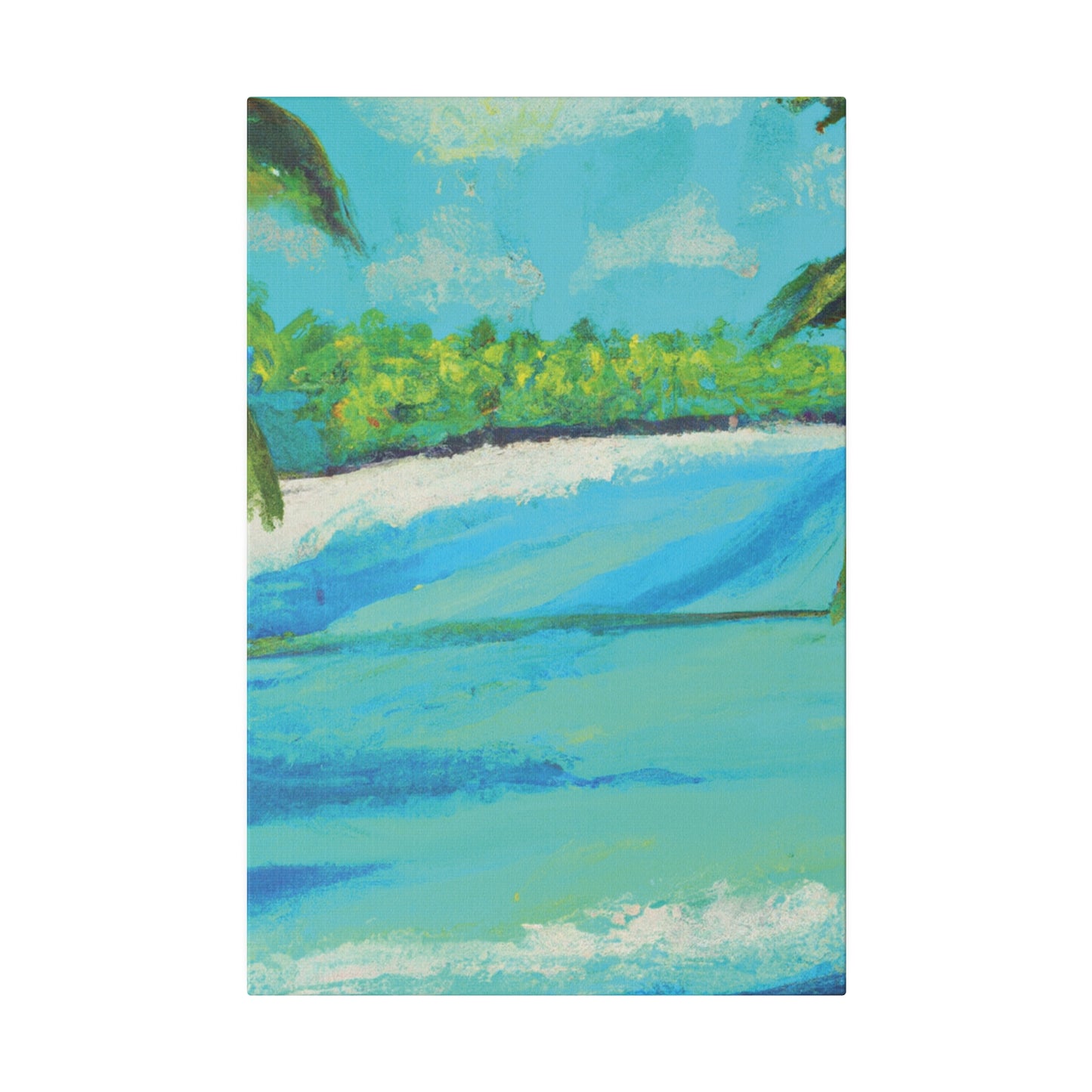 10781G - Bahamas Ocean Painting Print | Bahamas | Ocean | Beach | Poster | Home Decor | Wall Art | Canvas