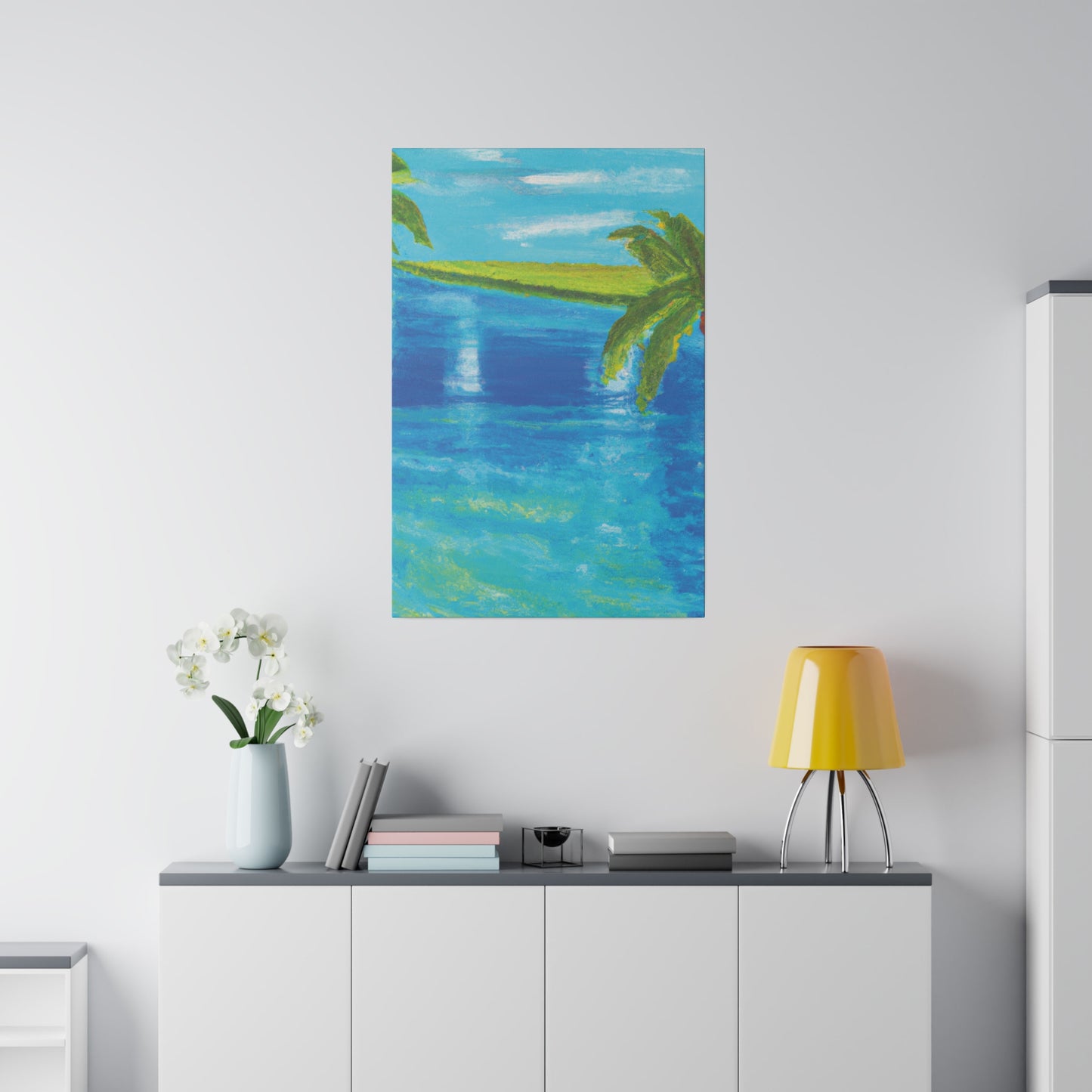 6359F - Bahamas Ocean Painting Print | Bahamas | Ocean | Beach | Poster | Home Decor | Wall Art | Canvas