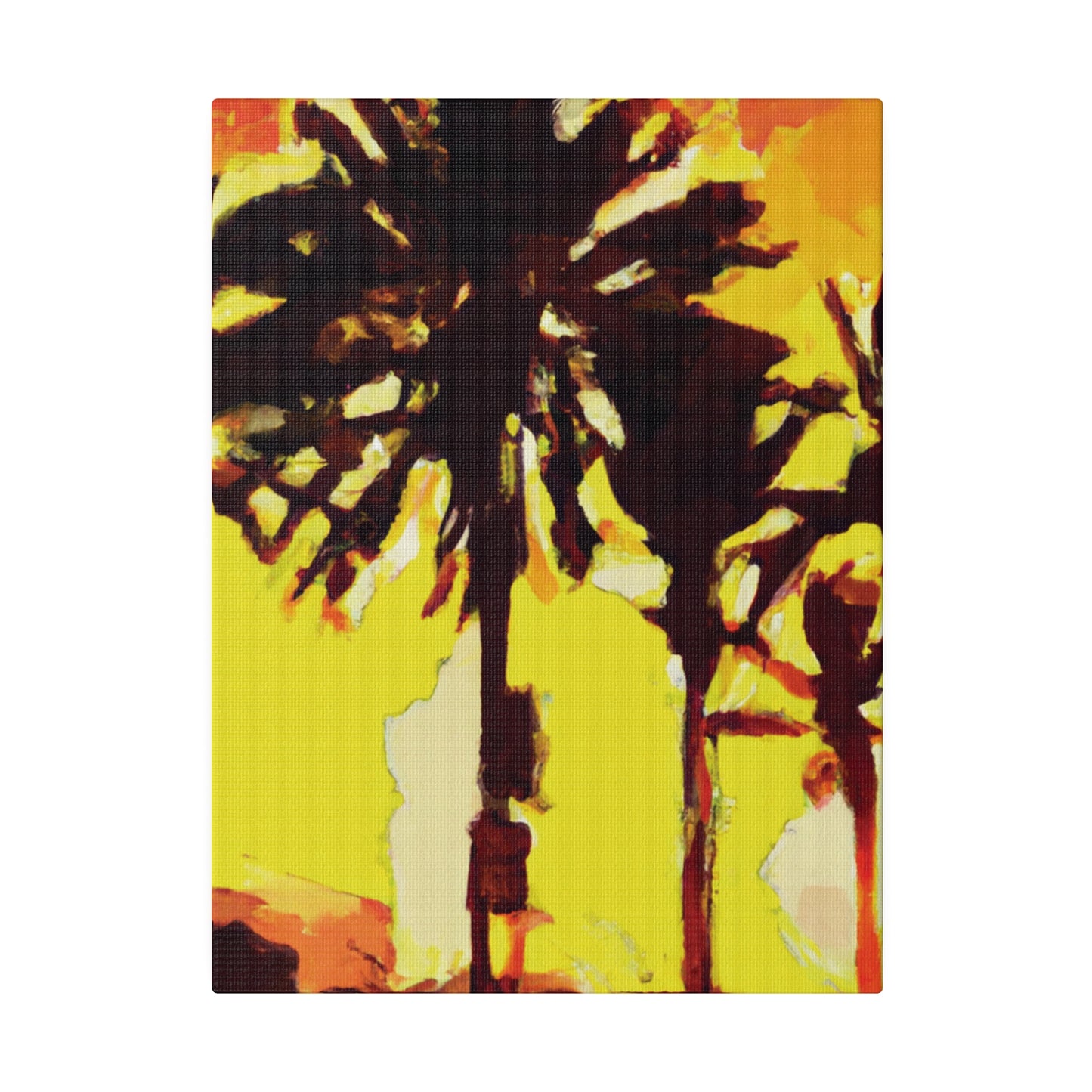 8336Q - Miami Beach Sunset Painting Print | Miami | Beach | Sunset | Poster | Home Decor | Wall Art | Canvas