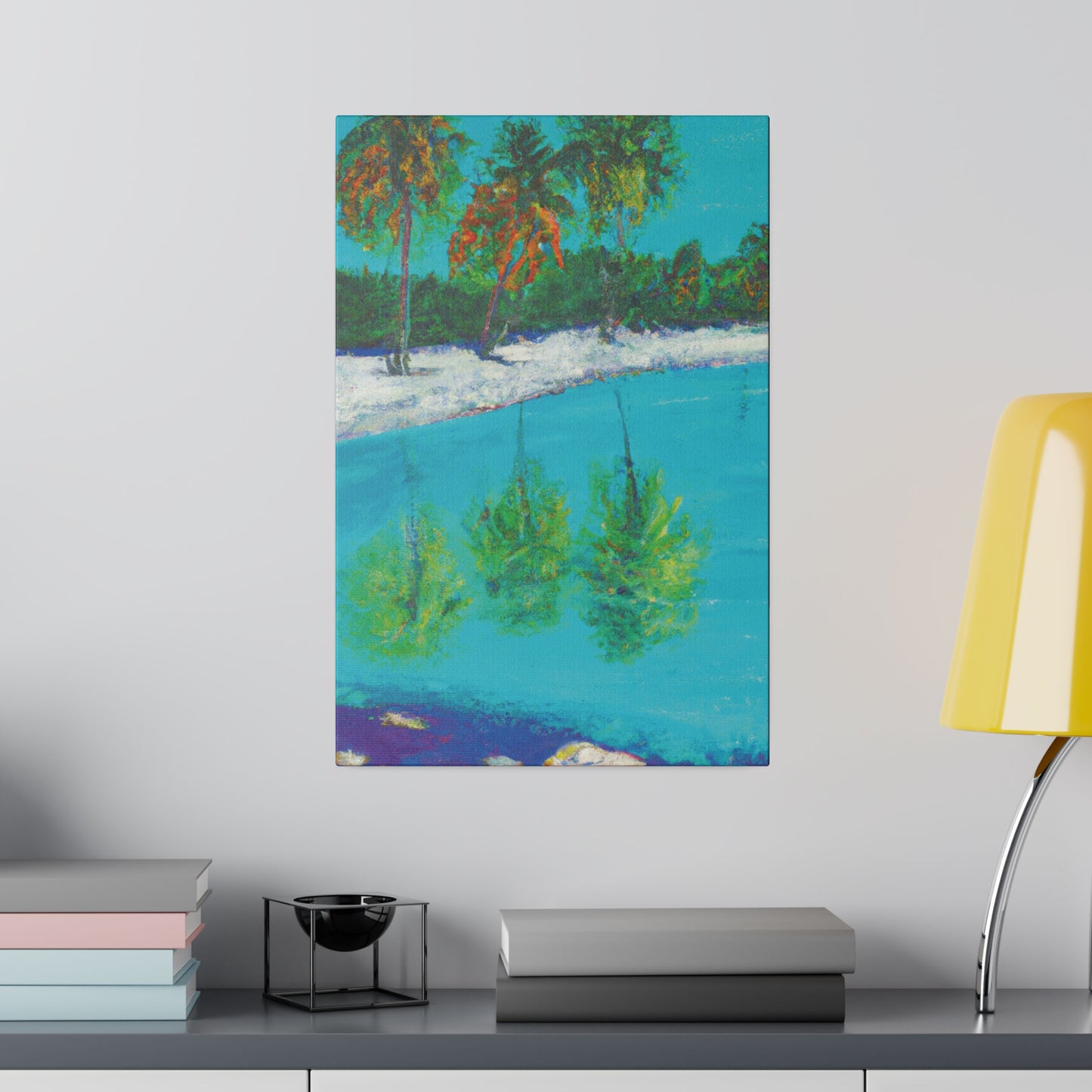 8297H - Bahamas Ocean Painting Print | Bahamas | Ocean | Beach | Poster | Home Decor | Wall Art | Canvas