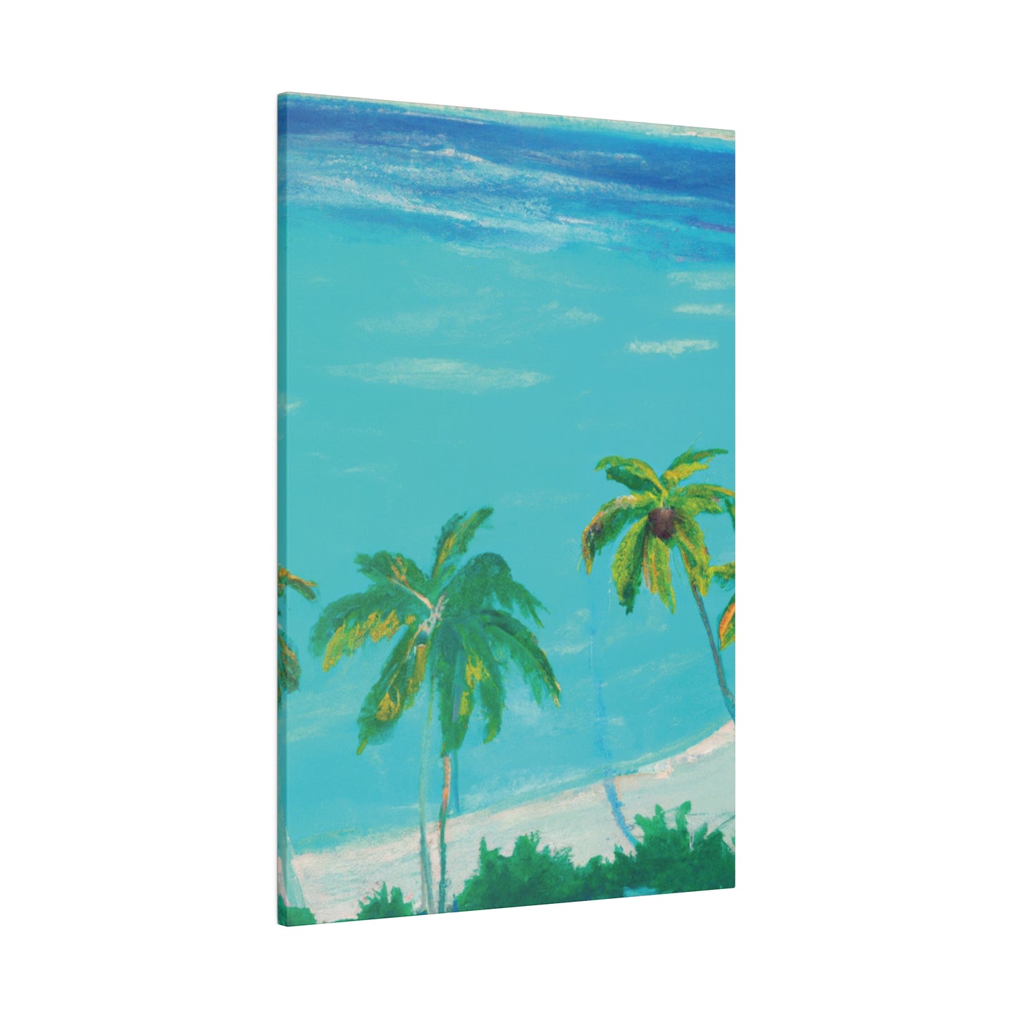 7383L - Bahamas Ocean Painting Print | Bahamas | Ocean | Beach | Poster | Home Decor | Wall Art | Canvas