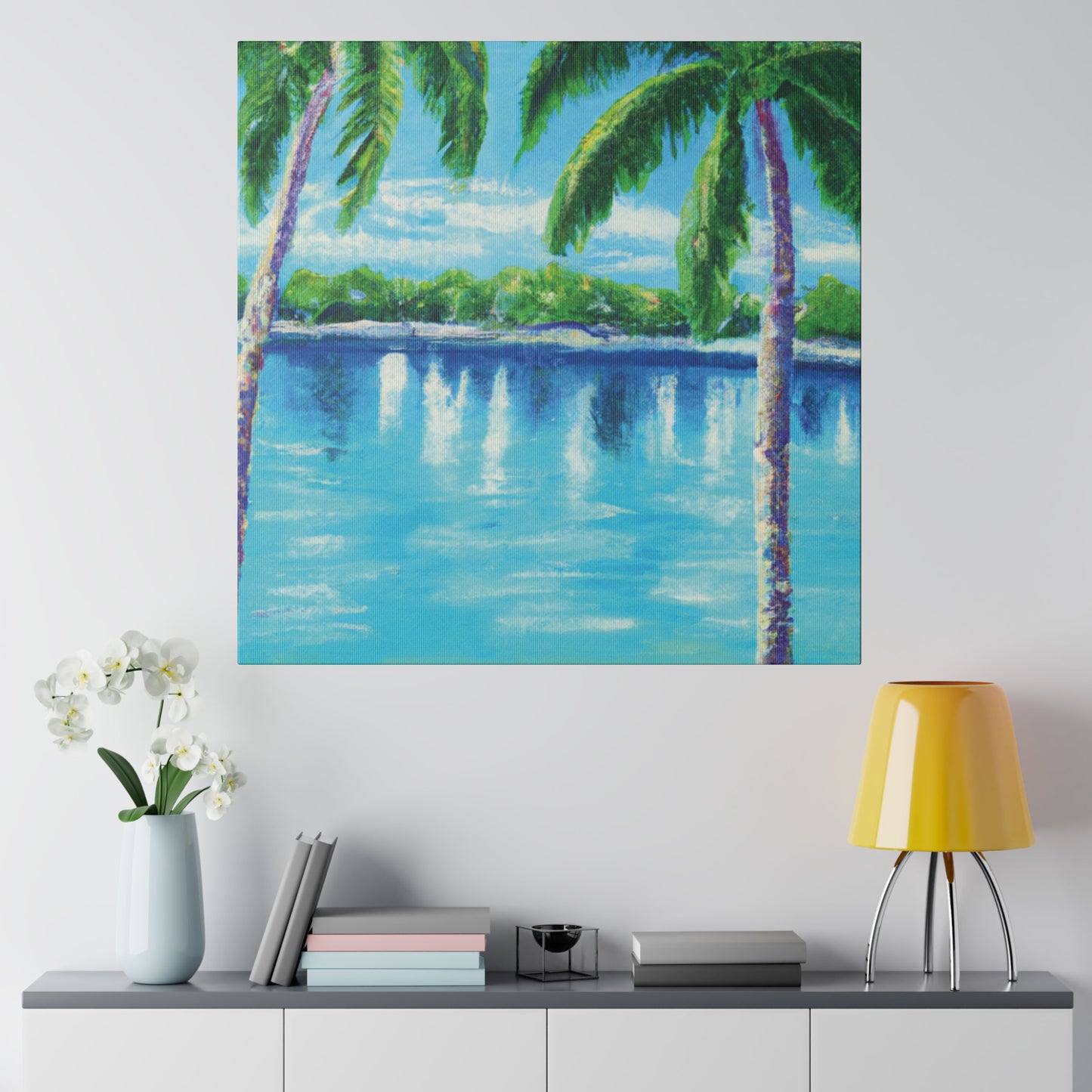 4482N - Bahamas Ocean Painting Print | Bahamas | Ocean | Beach | Poster | Home Decor | Wall Art | Canvas