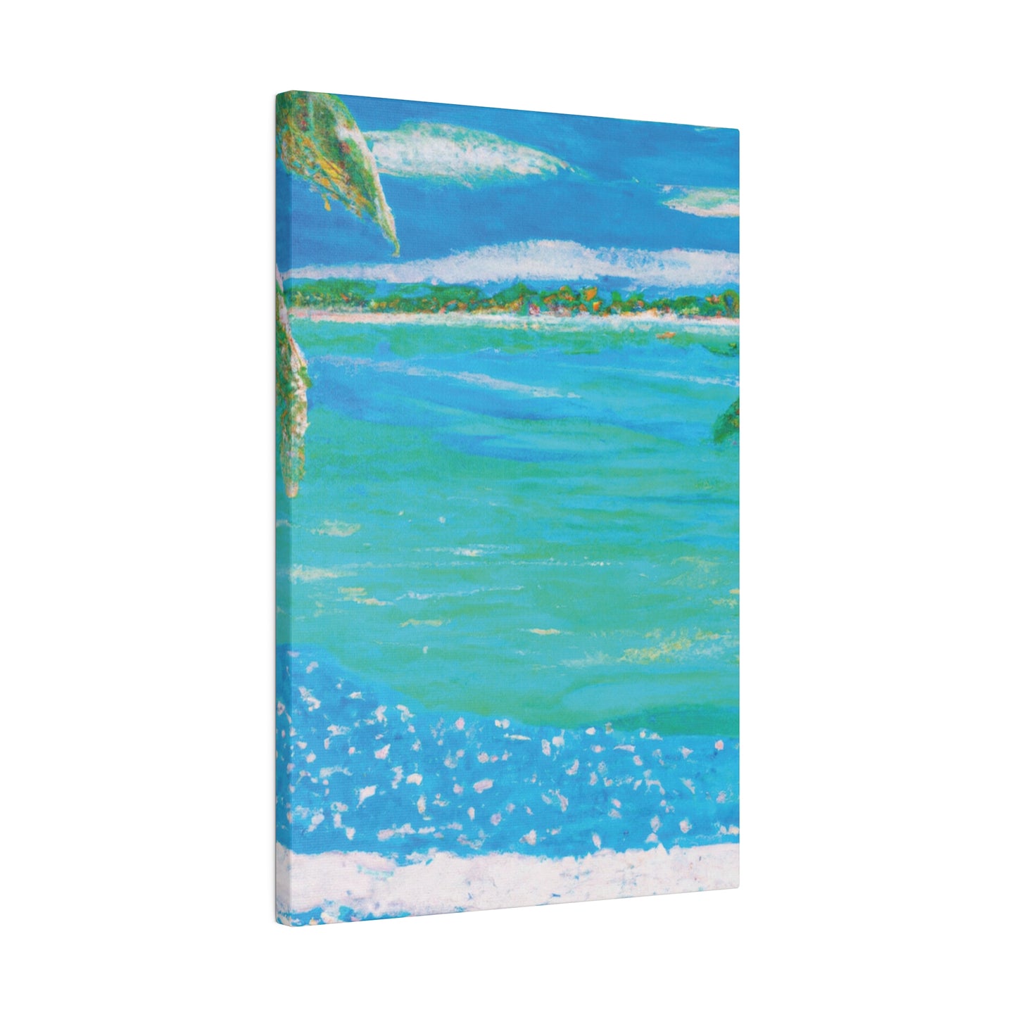 4740W - Bahamas Ocean Painting Print | Bahamas | Ocean | Beach | Poster | Home Decor | Wall Art | Canvas