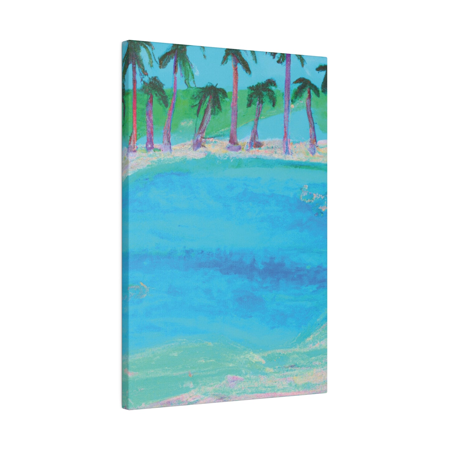 7907S - Bahamas Ocean Painting Print | Bahamas | Ocean | Beach | Poster | Home Decor | Wall Art | Canvas