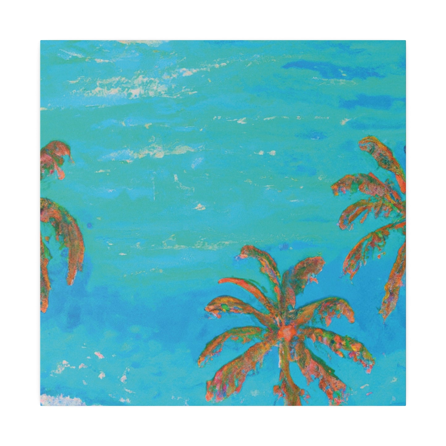 4532X - Bahamas Ocean Painting Print | Bahamas | Ocean | Beach | Poster | Home Decor | Wall Art | Canvas