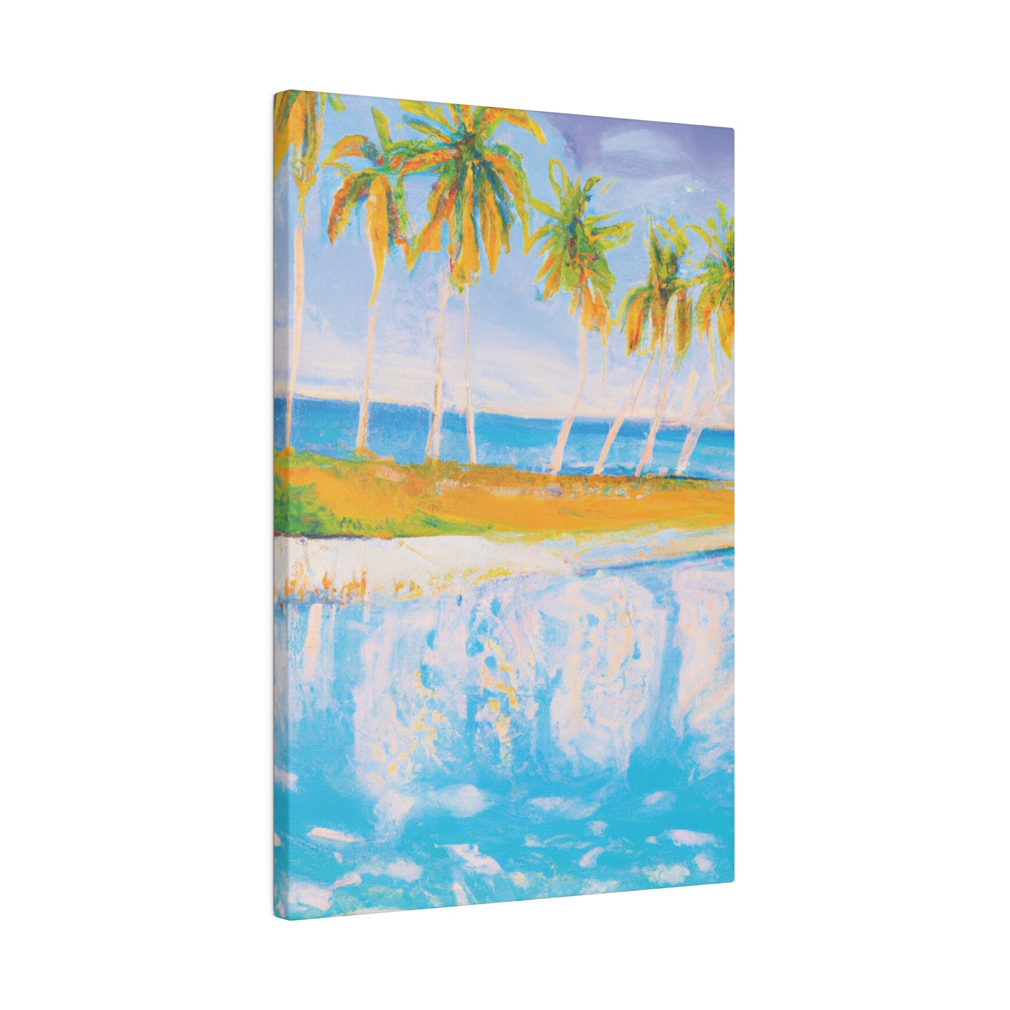 4904O - Bahamas Ocean Painting Print | Bahamas | Ocean | Beach | Poster | Home Decor | Wall Art | Canvas