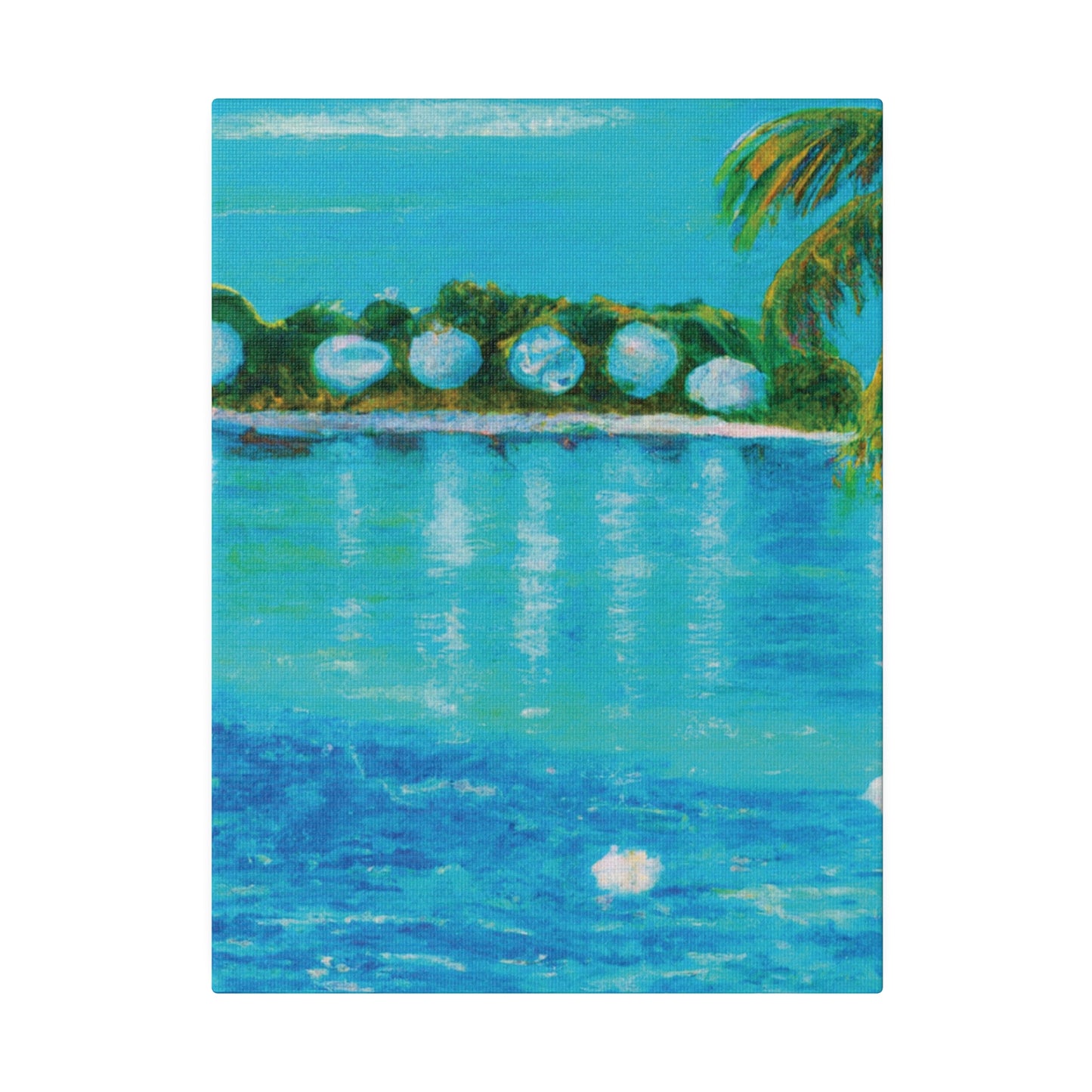 912X - Bahamas Ocean Painting Print | Bahamas | Ocean | Beach | Poster | Home Decor | Wall Art | Canvas