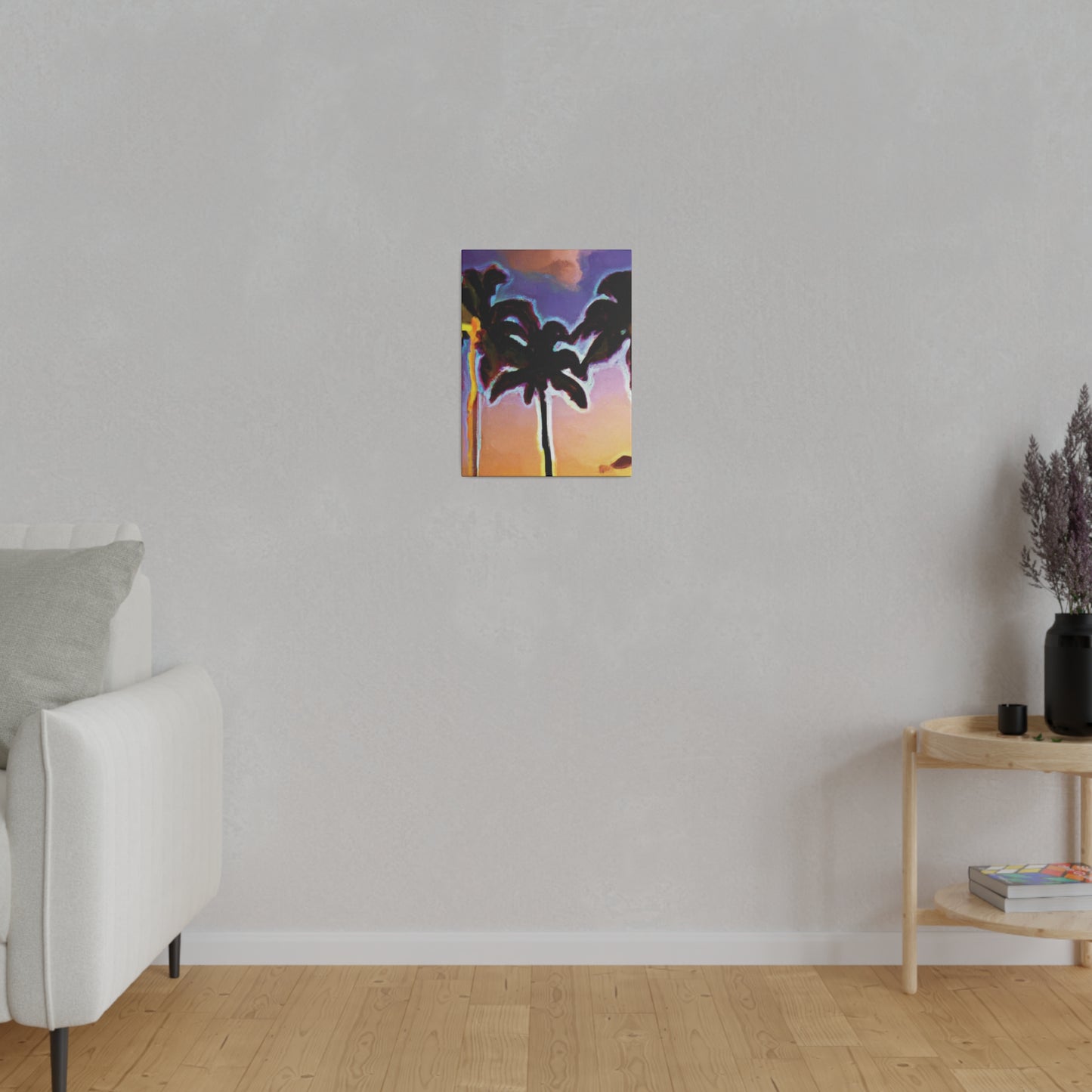 9603V - Miami Beach Sunset Painting Print | Miami | Beach | Sunset | Poster | Home Decor | Wall Art | Canvas