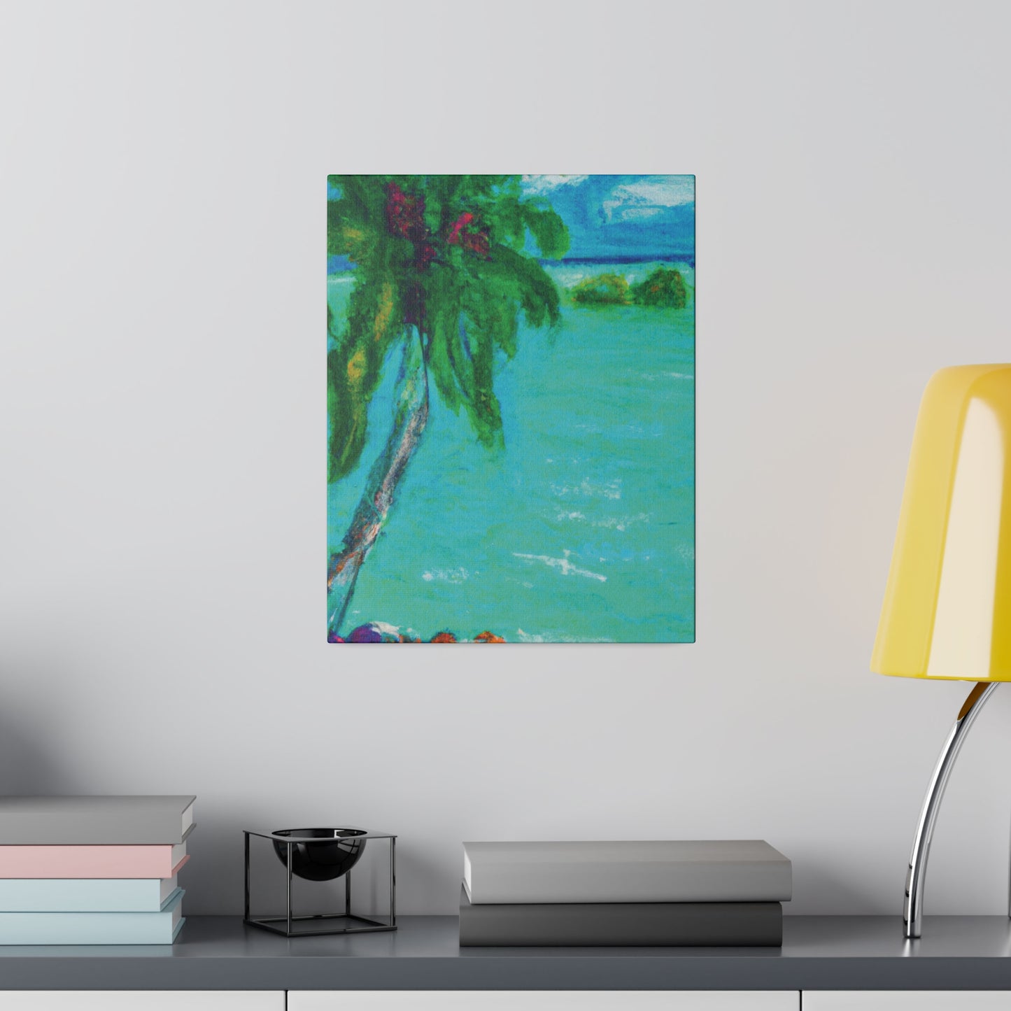 8864T - Bahamas Ocean Painting Print | Bahamas | Ocean | Beach | Poster | Home Decor | Wall Art | Canvas