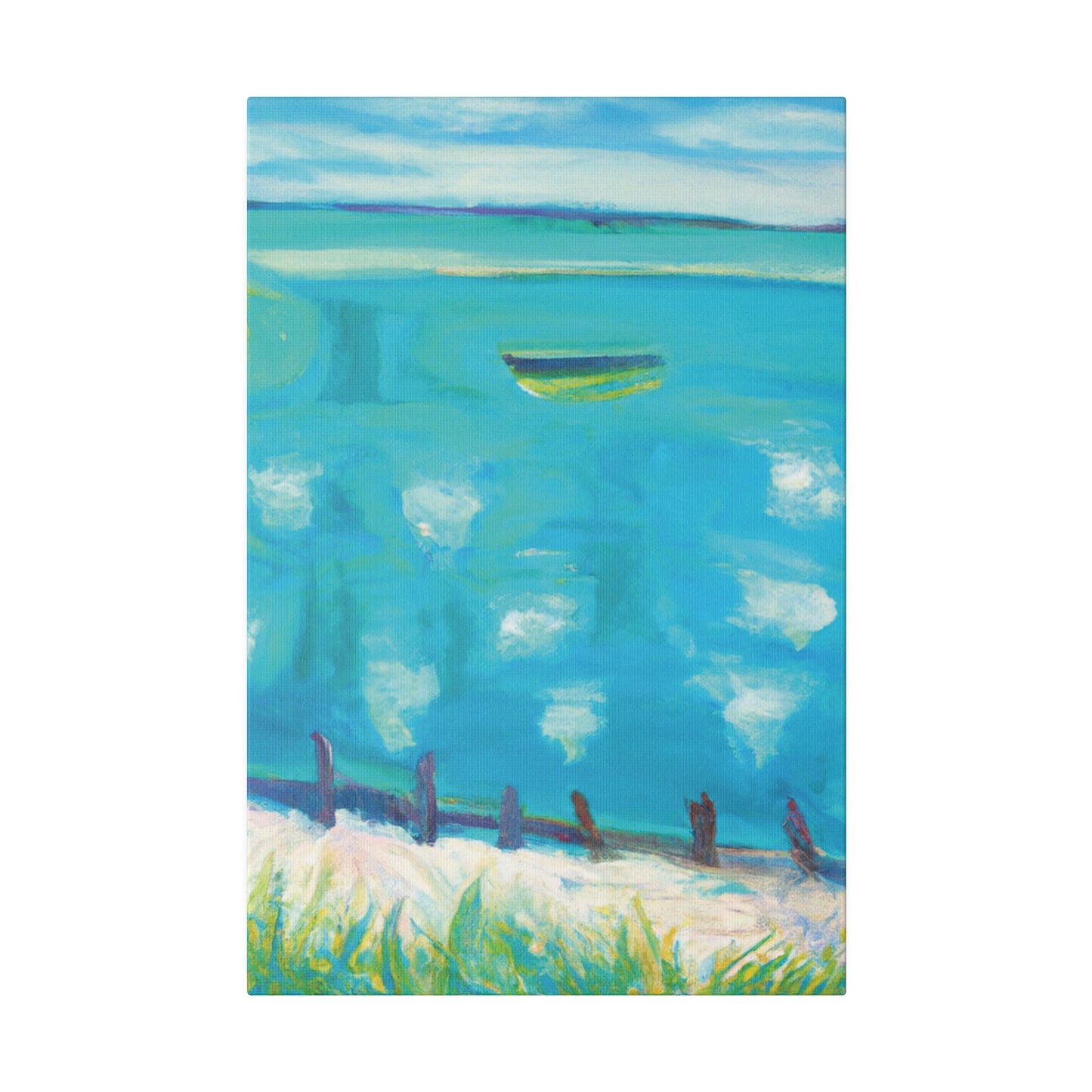 7993C - Bahamas Ocean Painting Print | Bahamas | Ocean | Beach | Poster | Home Decor | Wall Art | Canvas