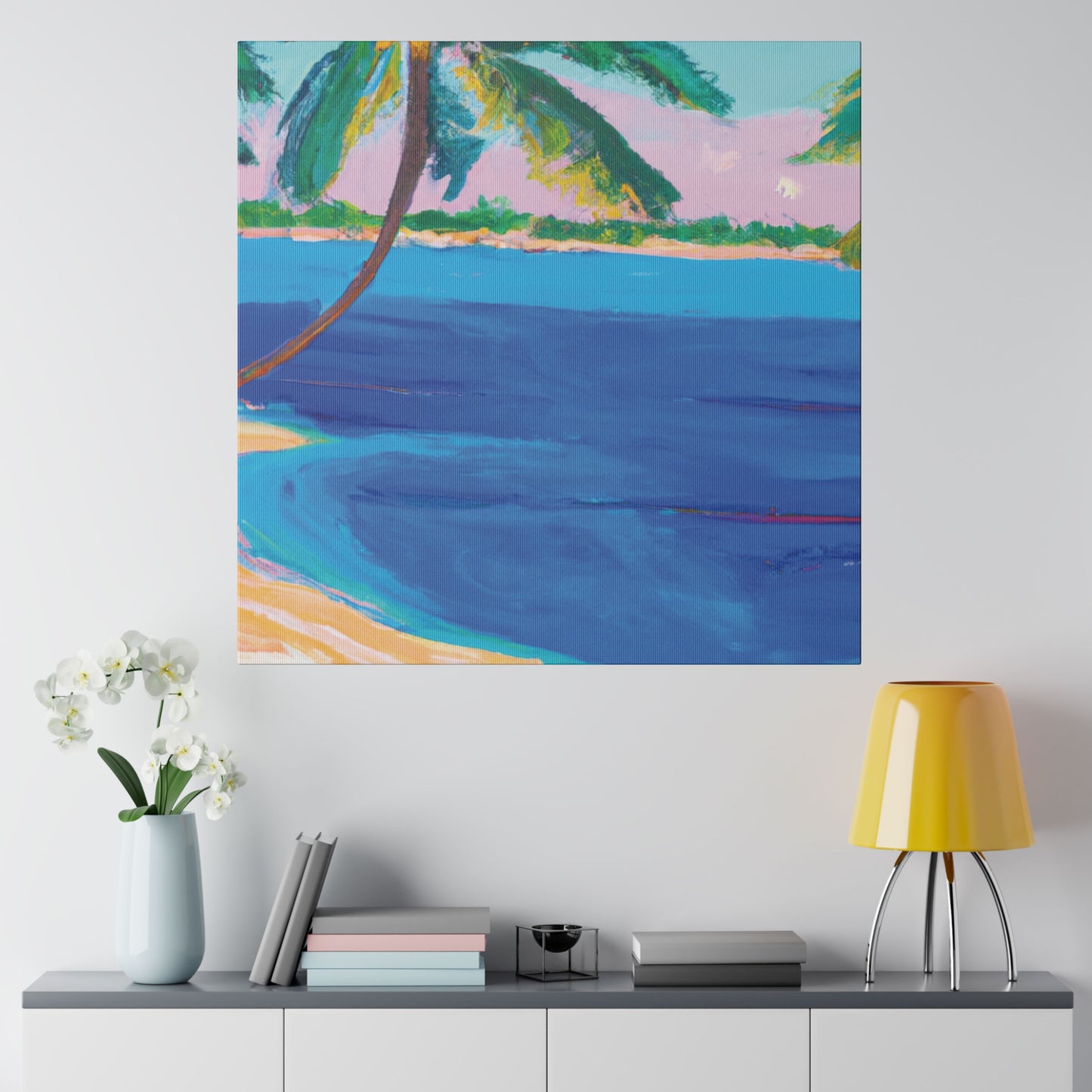 4782F - Bahamas Ocean Painting Print | Bahamas | Ocean | Beach | Poster | Home Decor | Wall Art | Canvas