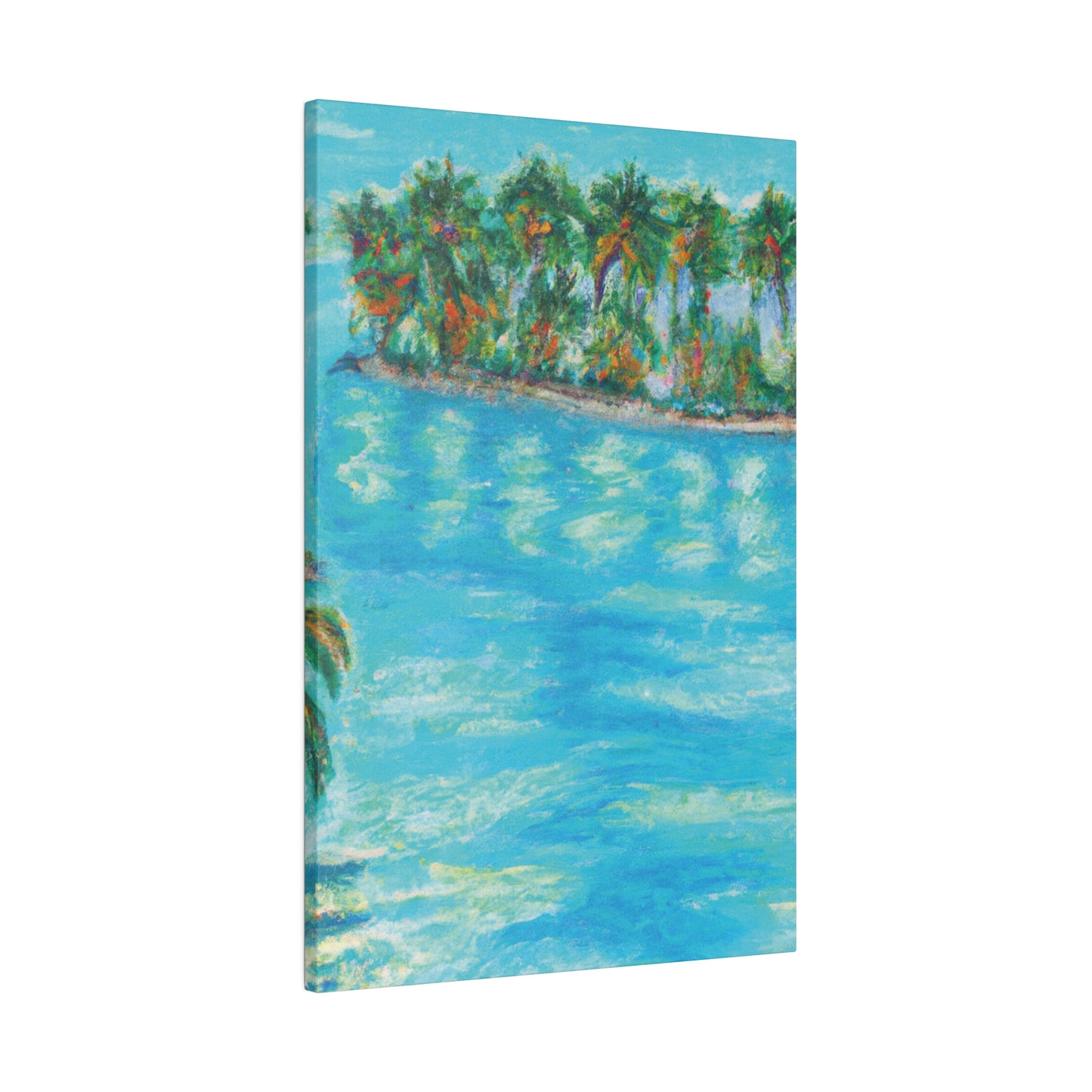 8625Q - Bahamas Ocean Painting Print | Bahamas | Ocean | Beach | Poster | Home Decor | Wall Art | Canvas