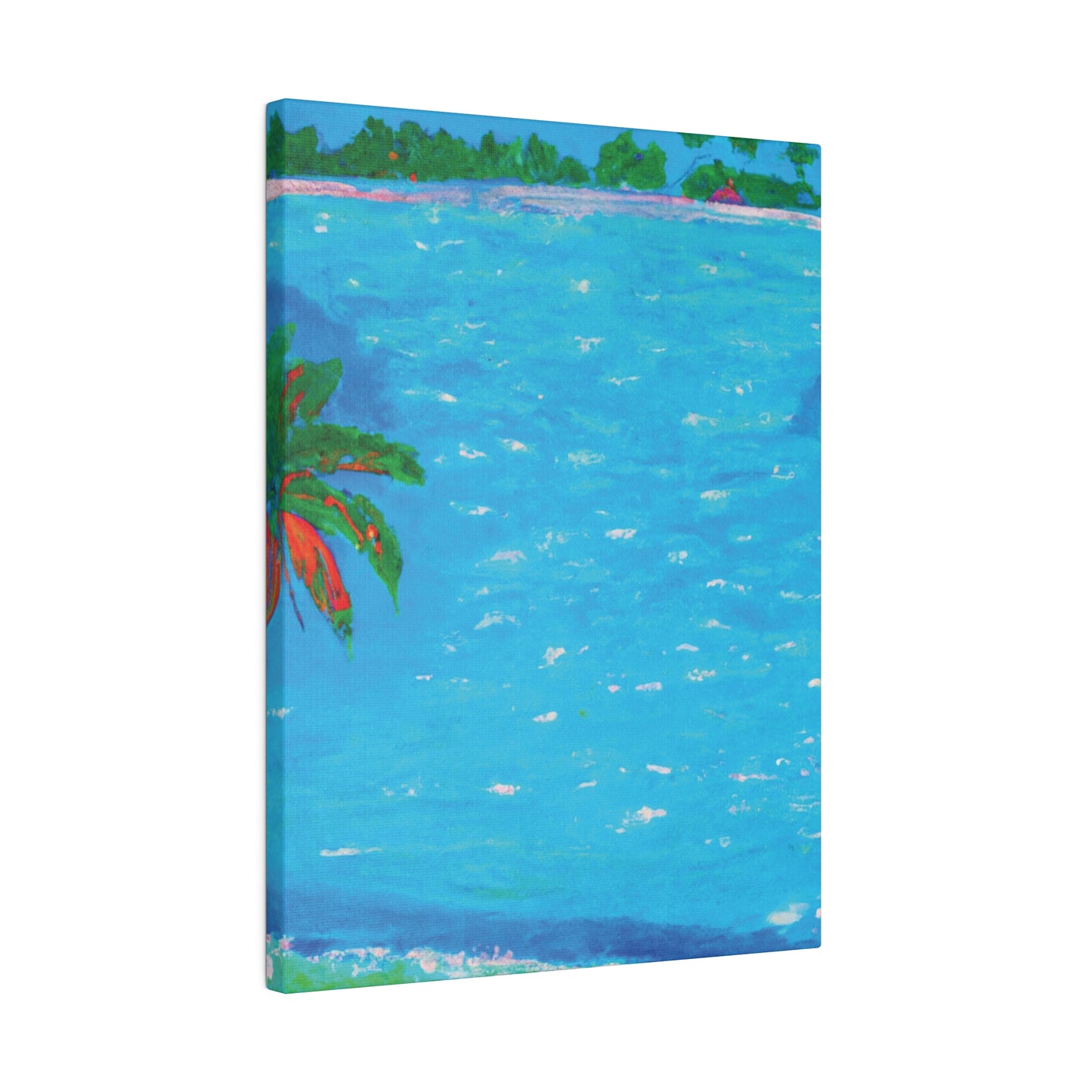 5286G - Bahamas Ocean Painting Print | Bahamas | Ocean | Beach | Poster | Home Decor | Wall Art | Canvas