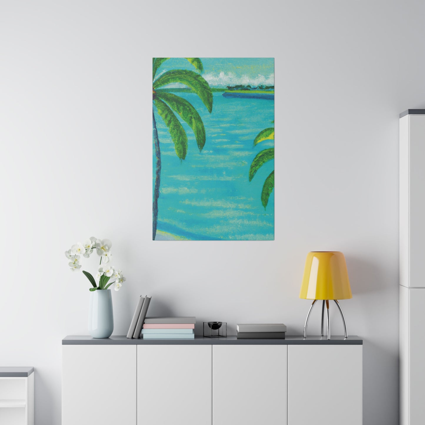 3184O - Bahamas Ocean Painting Print | Bahamas | Ocean | Beach | Poster | Home Decor | Wall Art | Canvas