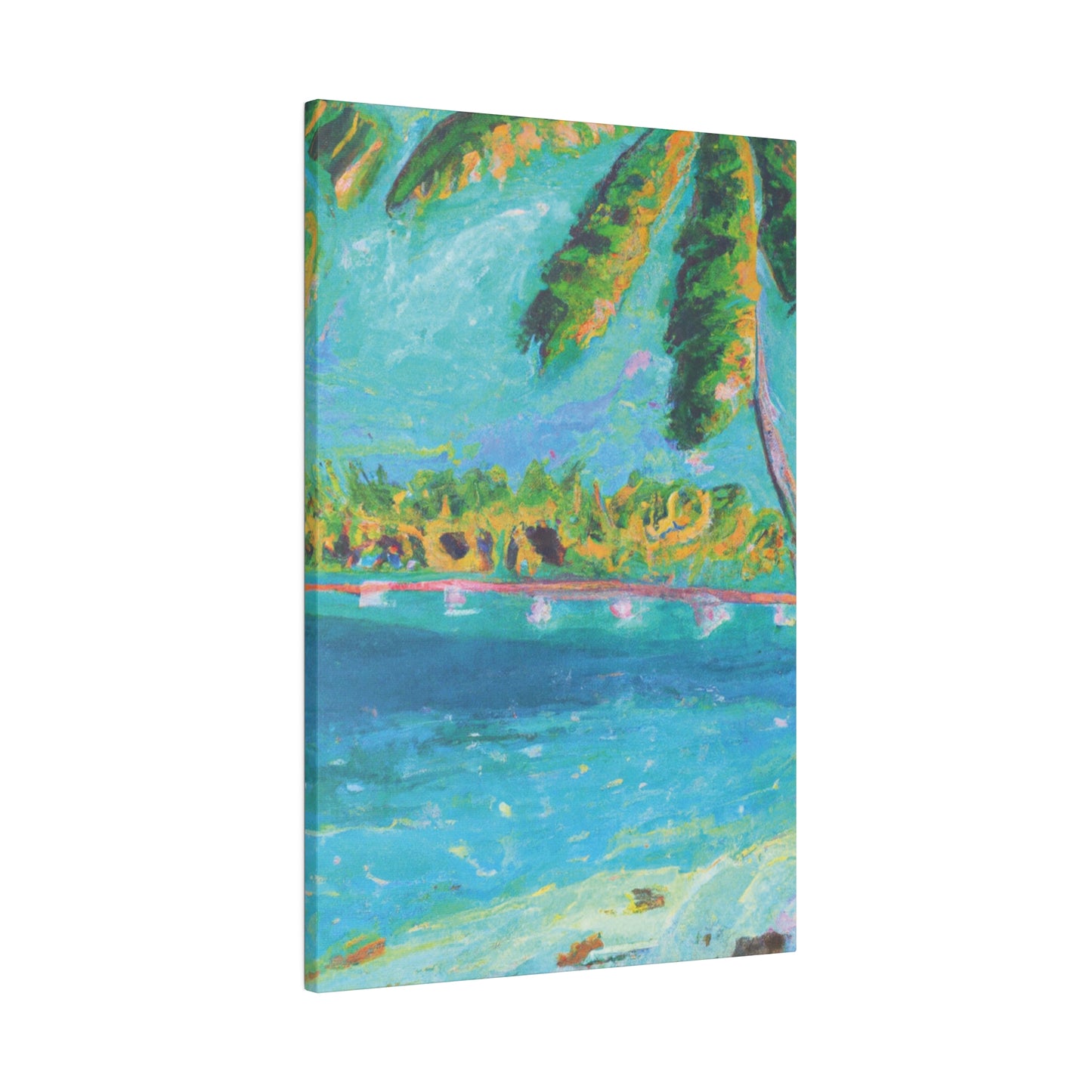4831J - Bahamas Ocean Painting Print | Bahamas | Ocean | Beach | Poster | Home Decor | Wall Art | Canvas