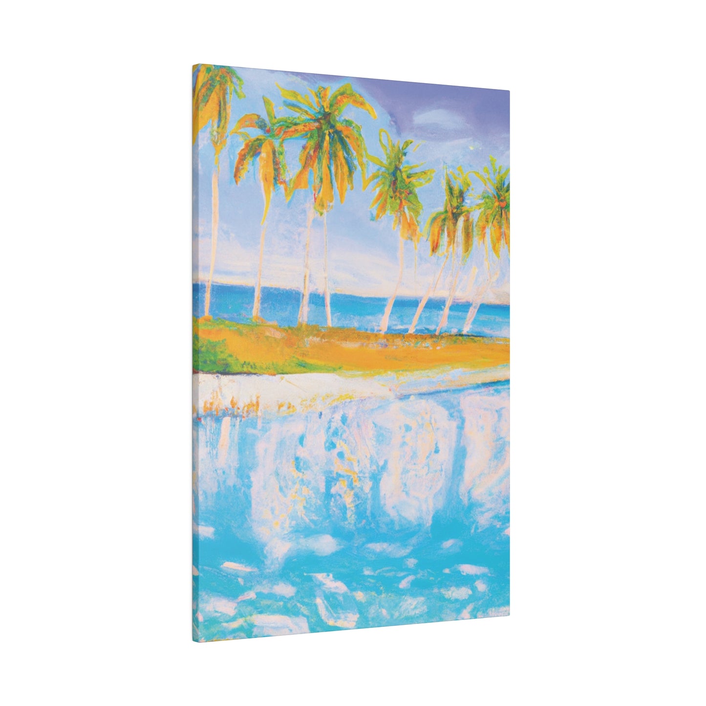 4904O - Bahamas Ocean Painting Print | Bahamas | Ocean | Beach | Poster | Home Decor | Wall Art | Canvas