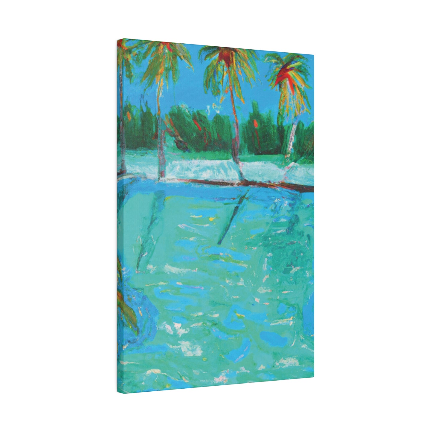 8483P - Bahamas Ocean Painting Print | Bahamas | Ocean | Beach | Poster | Home Decor | Wall Art | Canvas
