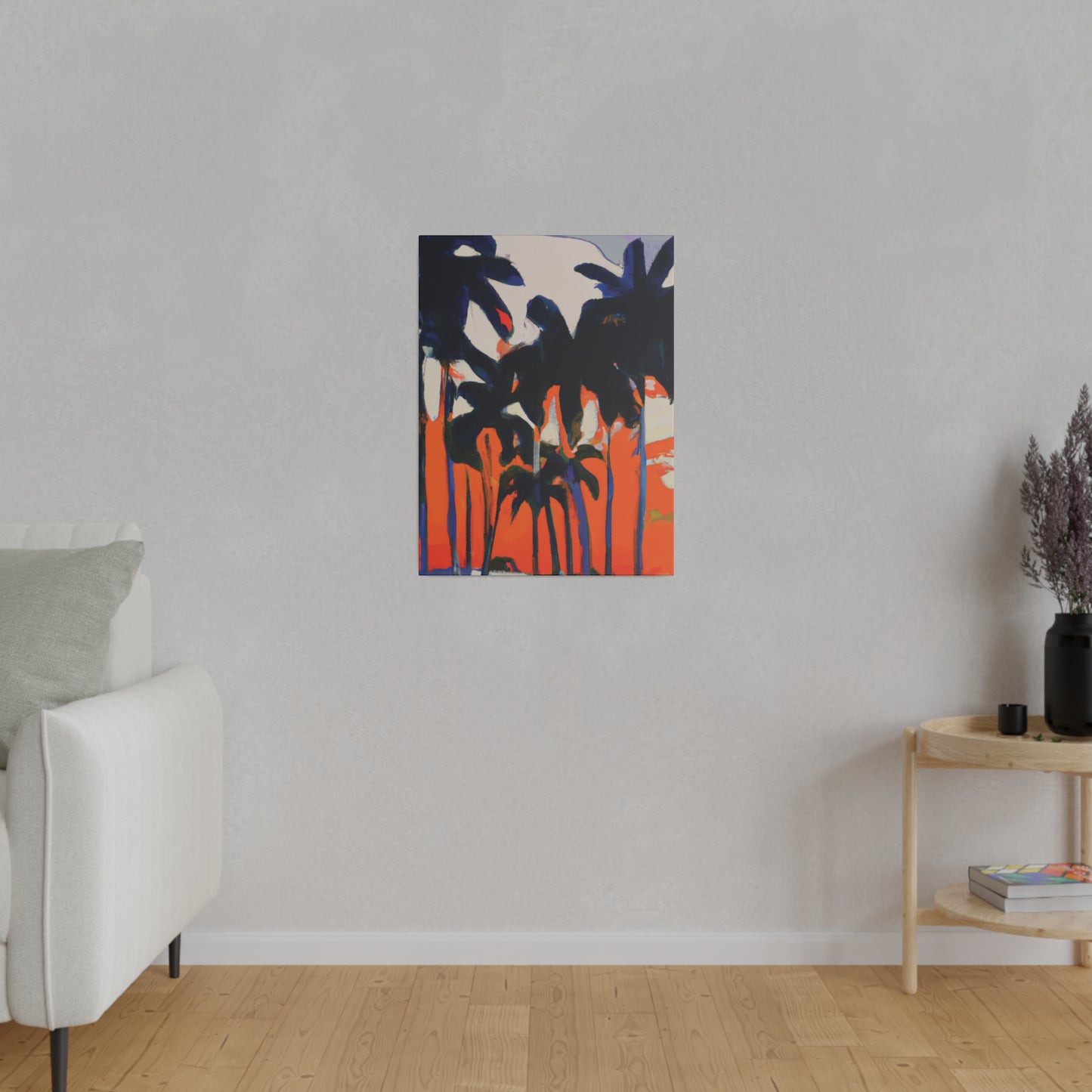 7345M - Miami Beach Sunset Painting Print | Miami | Beach | Sunset | Poster | Home Decor | Wall Art | Canvas