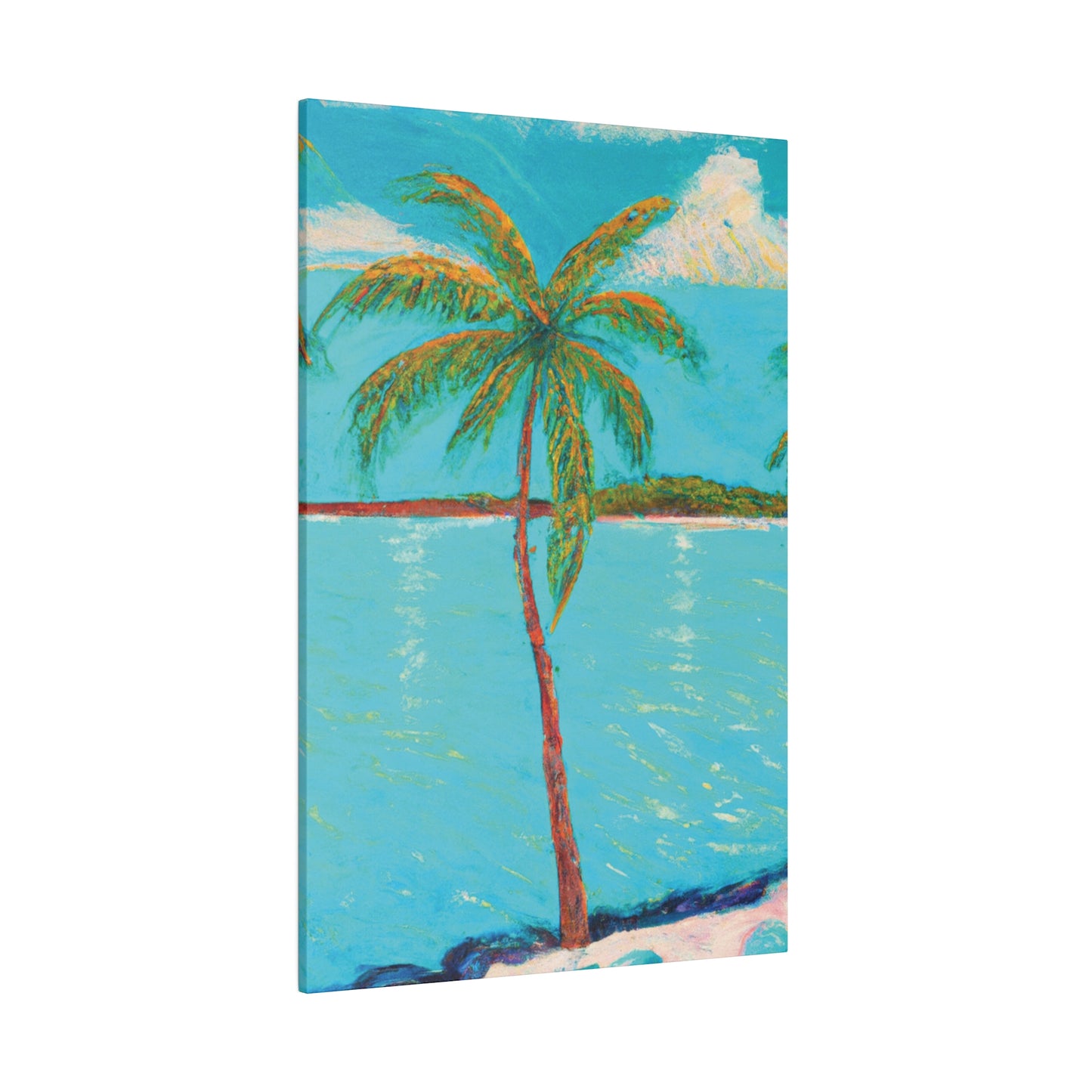 5186Z - Bahamas Ocean Painting Print | Bahamas | Ocean | Beach | Poster | Home Decor | Wall Art | Canvas