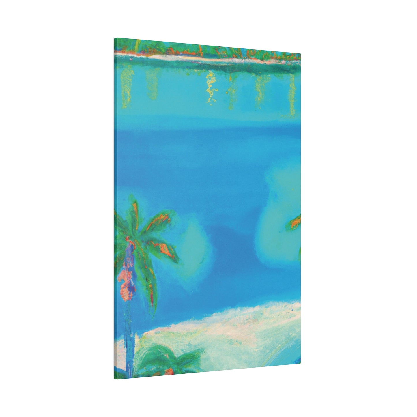 4785X - Bahamas Ocean Painting Print | Bahamas | Ocean | Beach | Poster | Home Decor | Wall Art | Canvas