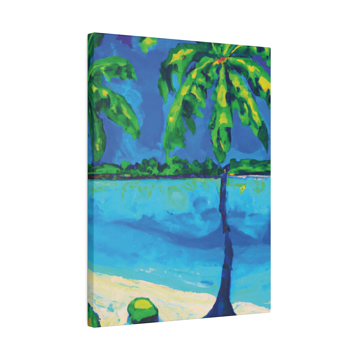 7381V - Bahamas Ocean Painting Print | Bahamas | Ocean | Beach | Poster | Home Decor | Wall Art | Canvas