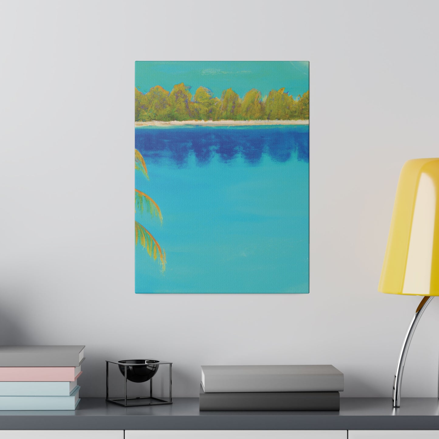 9134K - Bahamas Ocean Painting Print | Bahamas | Ocean | Beach | Poster | Home Decor | Wall Art | Canvas