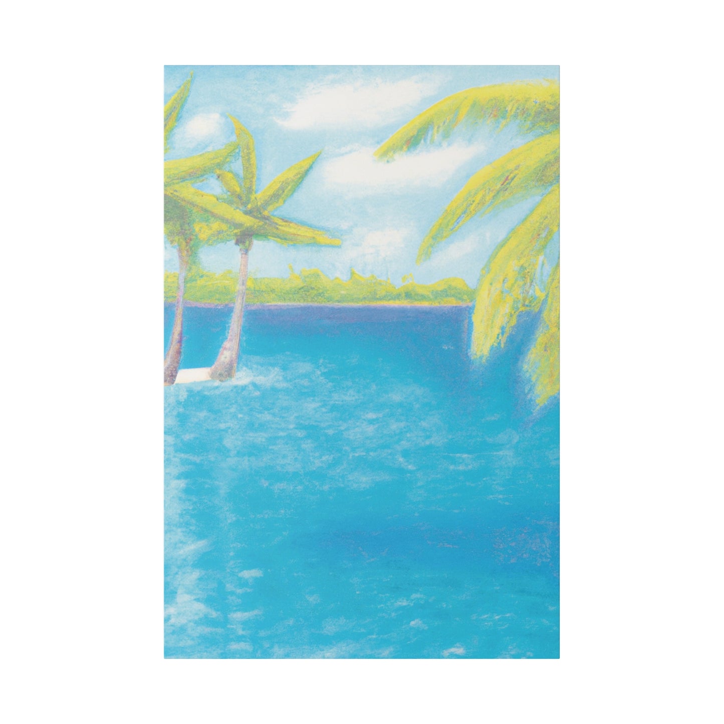 9254V - Bahamas Ocean Painting Print | Bahamas | Ocean | Beach | Poster | Home Decor | Wall Art | Canvas