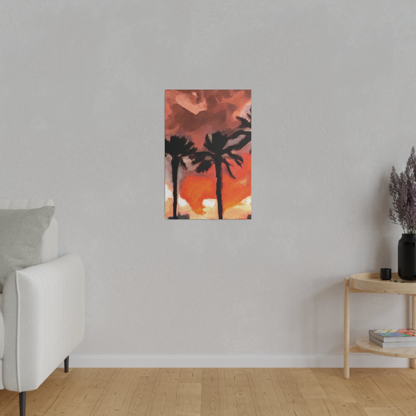 9073X - Miami Beach Sunset Painting Print | Miami | Beach | Sunset | Poster | Home Decor | Wall Art | Canvas