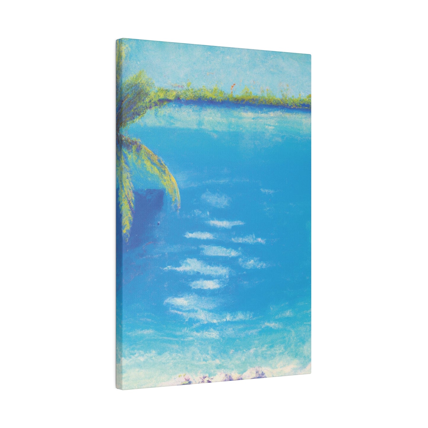 9819K - Bahamas Ocean Painting Print | Bahamas | Ocean | Beach | Poster | Home Decor | Wall Art | Canvas