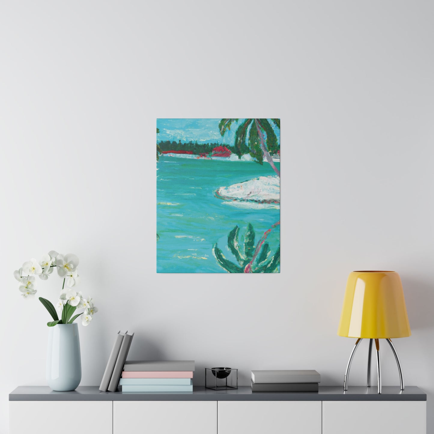 7090Z - Bahamas Ocean Painting Print | Bahamas | Ocean | Beach | Poster | Home Decor | Wall Art | Canvas