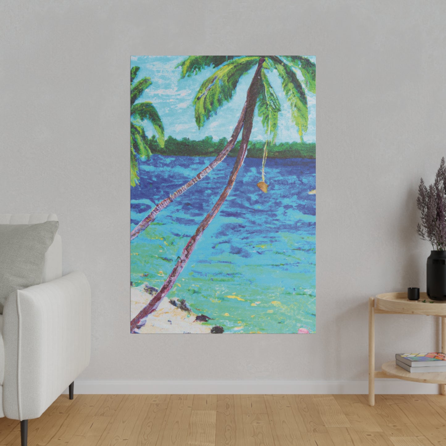 4564E - Bahamas Ocean Painting Print | Bahamas | Ocean | Beach | Poster | Home Decor | Wall Art | Canvas