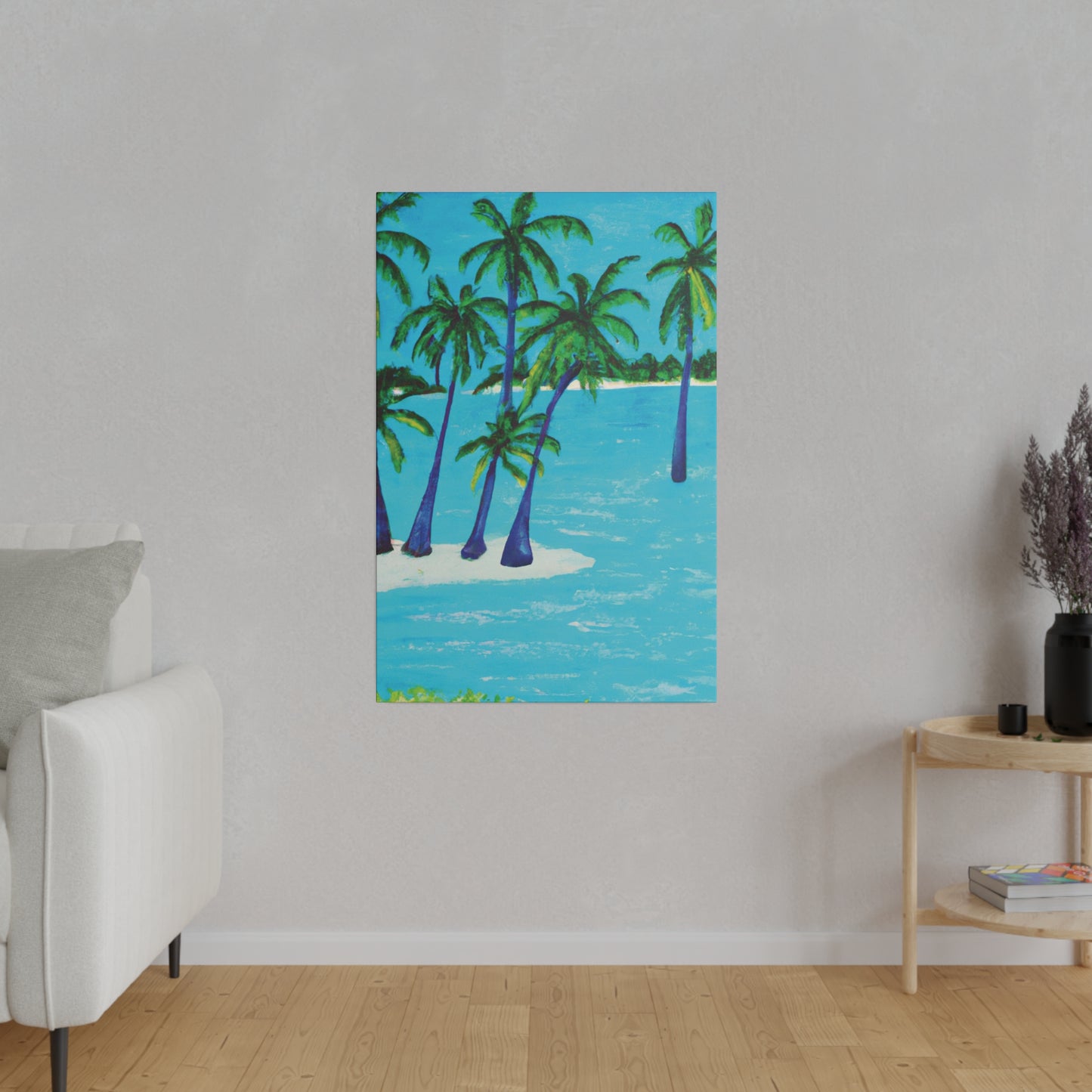 2486G - Bahamas Ocean Painting Print | Bahamas | Ocean | Beach | Poster | Home Decor | Wall Art | Canvas