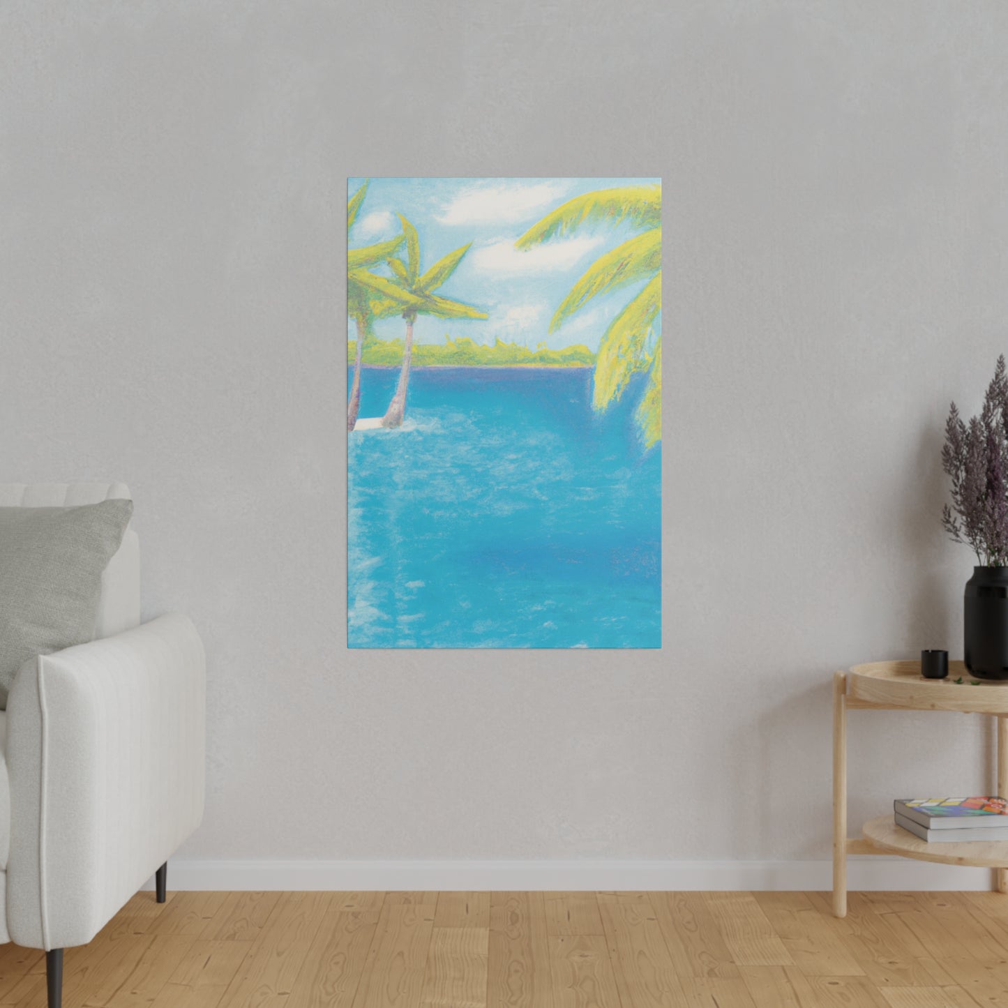 9254V - Bahamas Ocean Painting Print | Bahamas | Ocean | Beach | Poster | Home Decor | Wall Art | Canvas