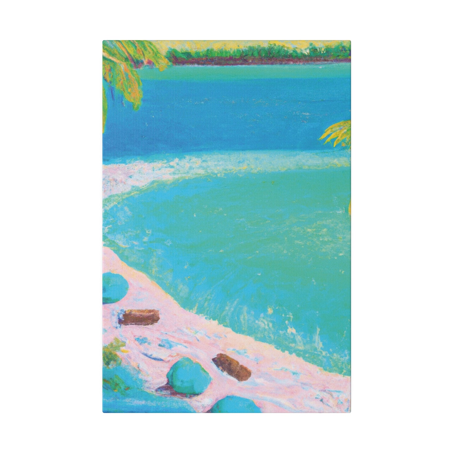 7342G - Bahamas Ocean Painting Print | Bahamas | Ocean | Beach | Poster | Home Decor | Wall Art | Canvas