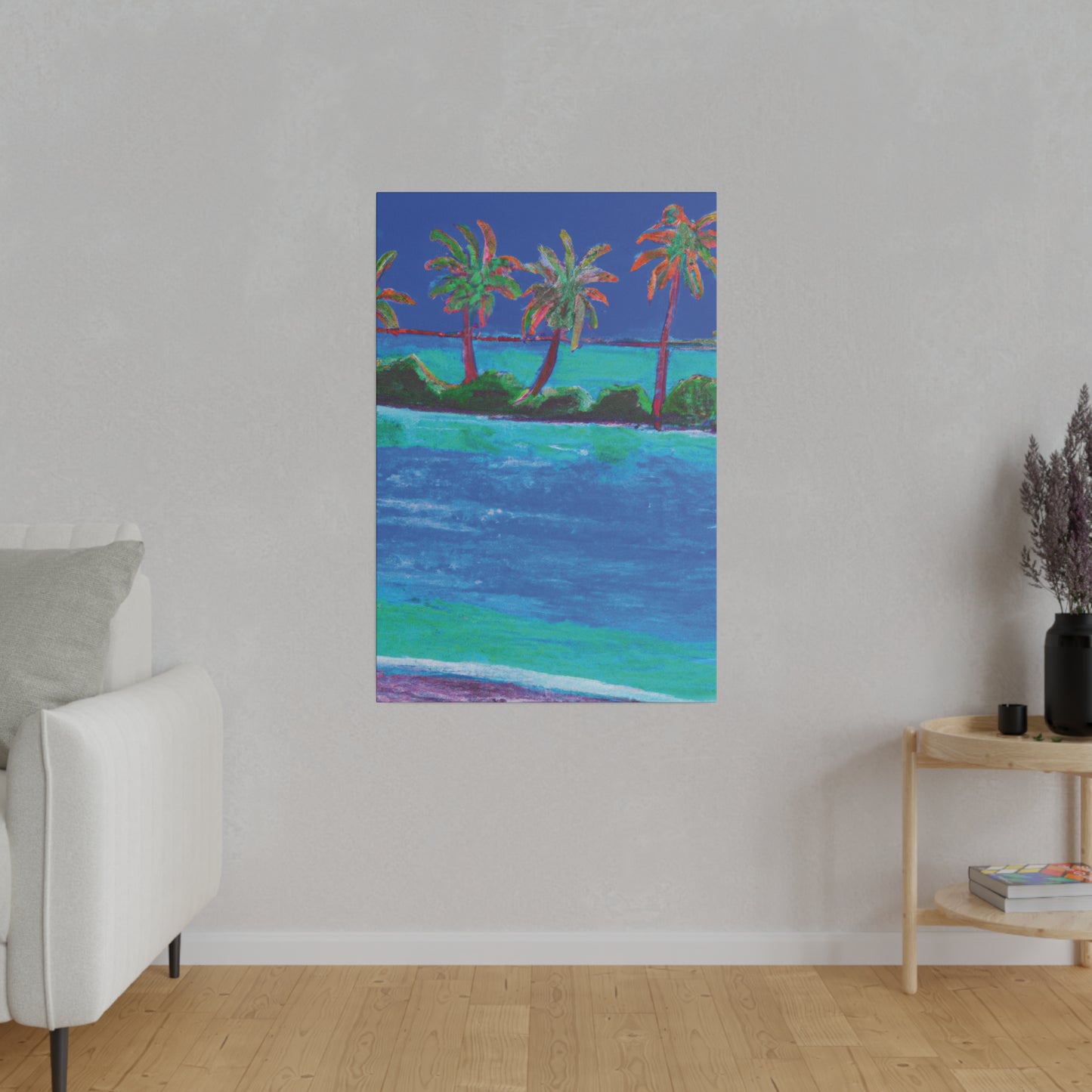 7454G - Bahamas Ocean Painting Print | Bahamas | Ocean | Beach | Poster | Home Decor | Wall Art | Canvas