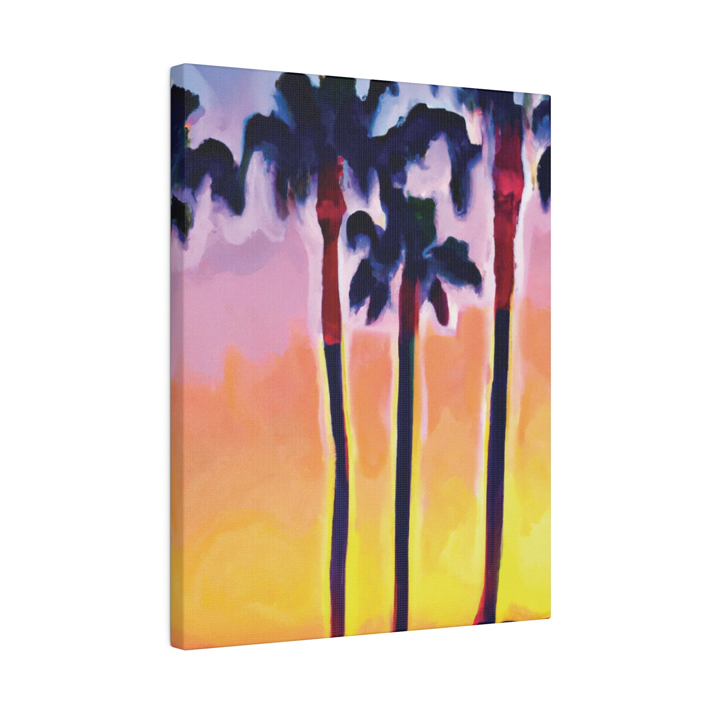 7116C - Miami Beach Sunset Painting Print | Miami | Beach | Sunset | Poster | Home Decor | Wall Art | Canvas