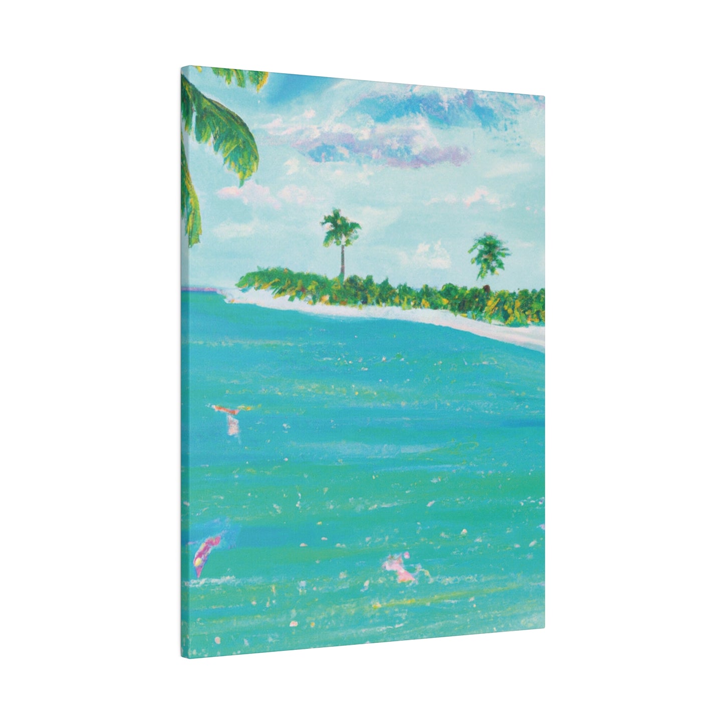 6576D - Bahamas Ocean Painting Print | Bahamas | Ocean | Beach | Poster | Home Decor | Wall Art | Canvas