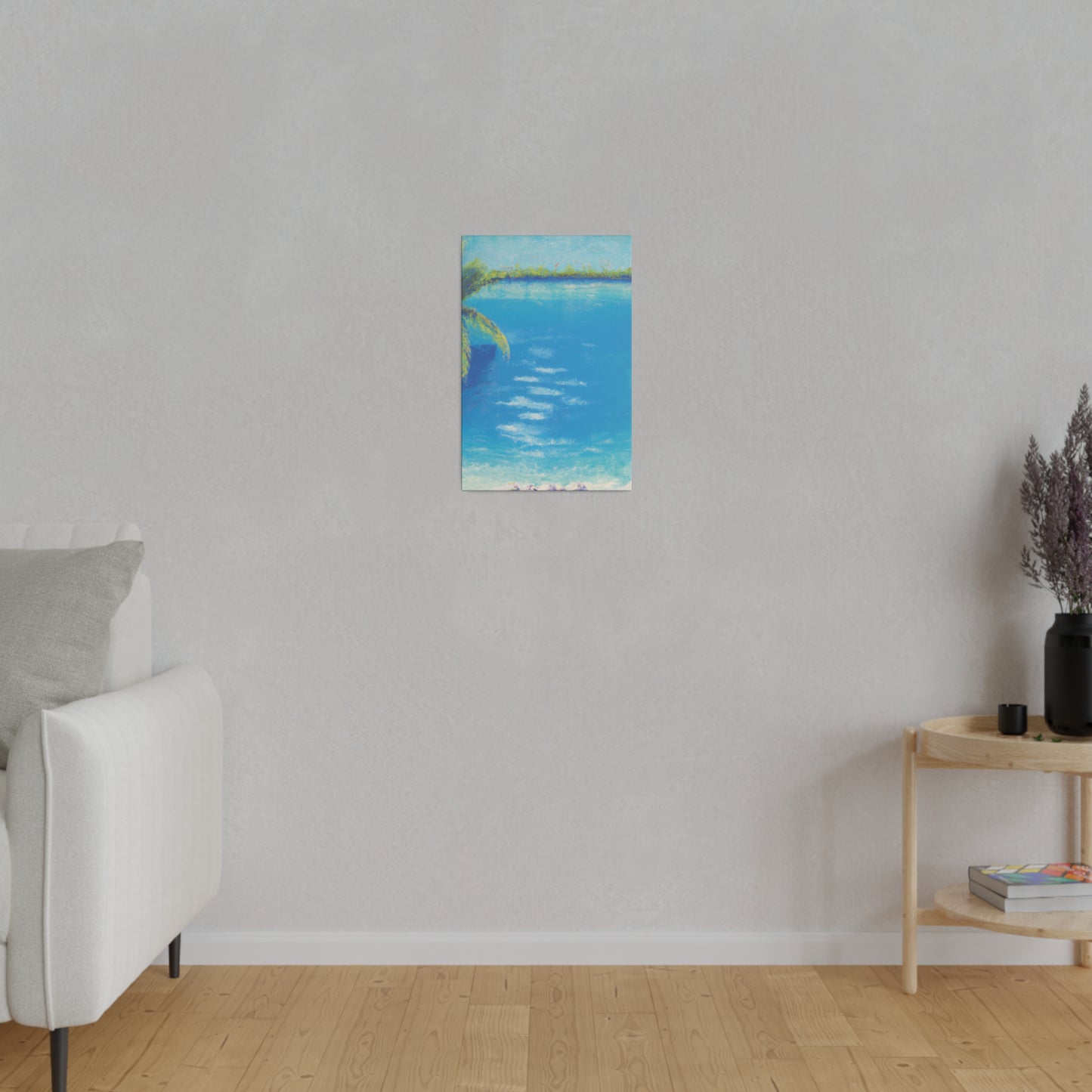 9819K - Bahamas Ocean Painting Print | Bahamas | Ocean | Beach | Poster | Home Decor | Wall Art | Canvas