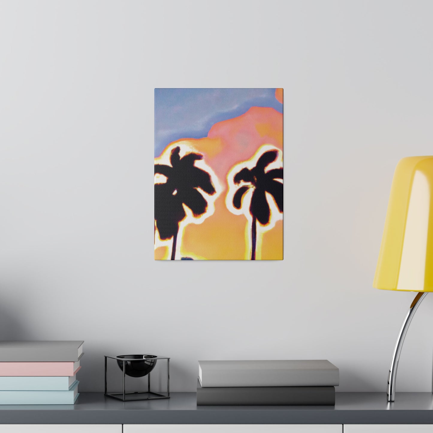 2766U - Miami Beach Sunset Painting Print | Miami | Beach | Sunset | Poster | Home Decor | Wall Art | Canvas