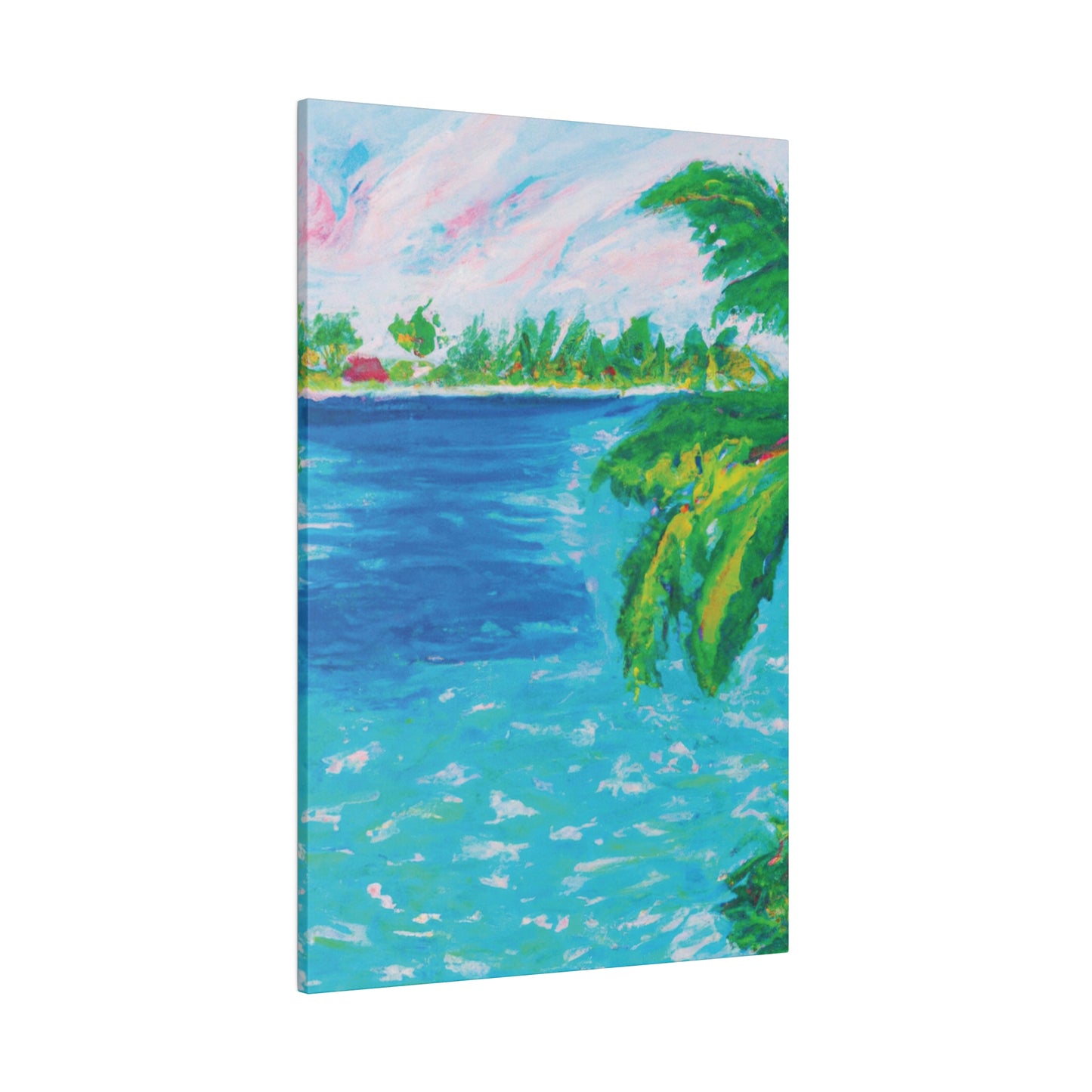 3265X - Bahamas Ocean Painting Print | Bahamas | Ocean | Beach | Poster | Home Decor | Wall Art | Canvas