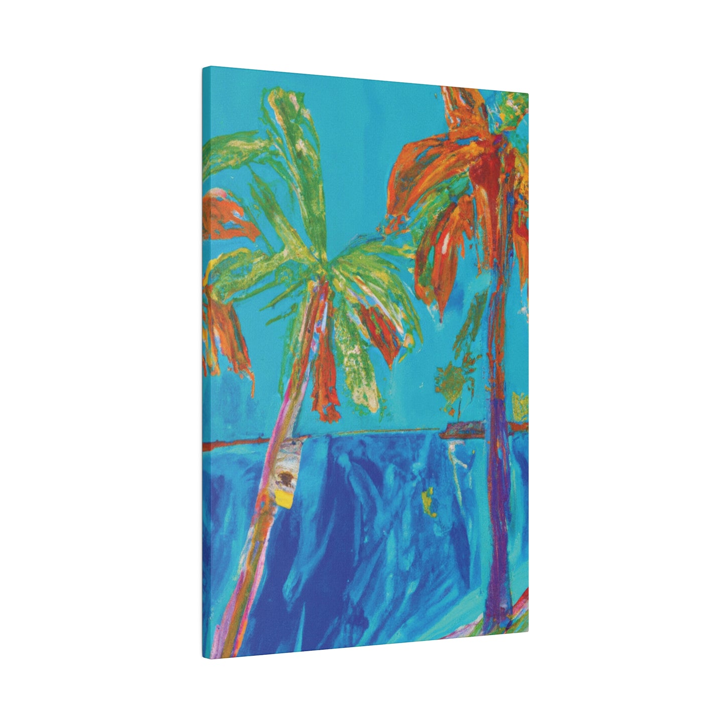 7834J - Bahamas Ocean Painting Print | Bahamas | Ocean | Beach | Poster | Home Decor | Wall Art | Canvas