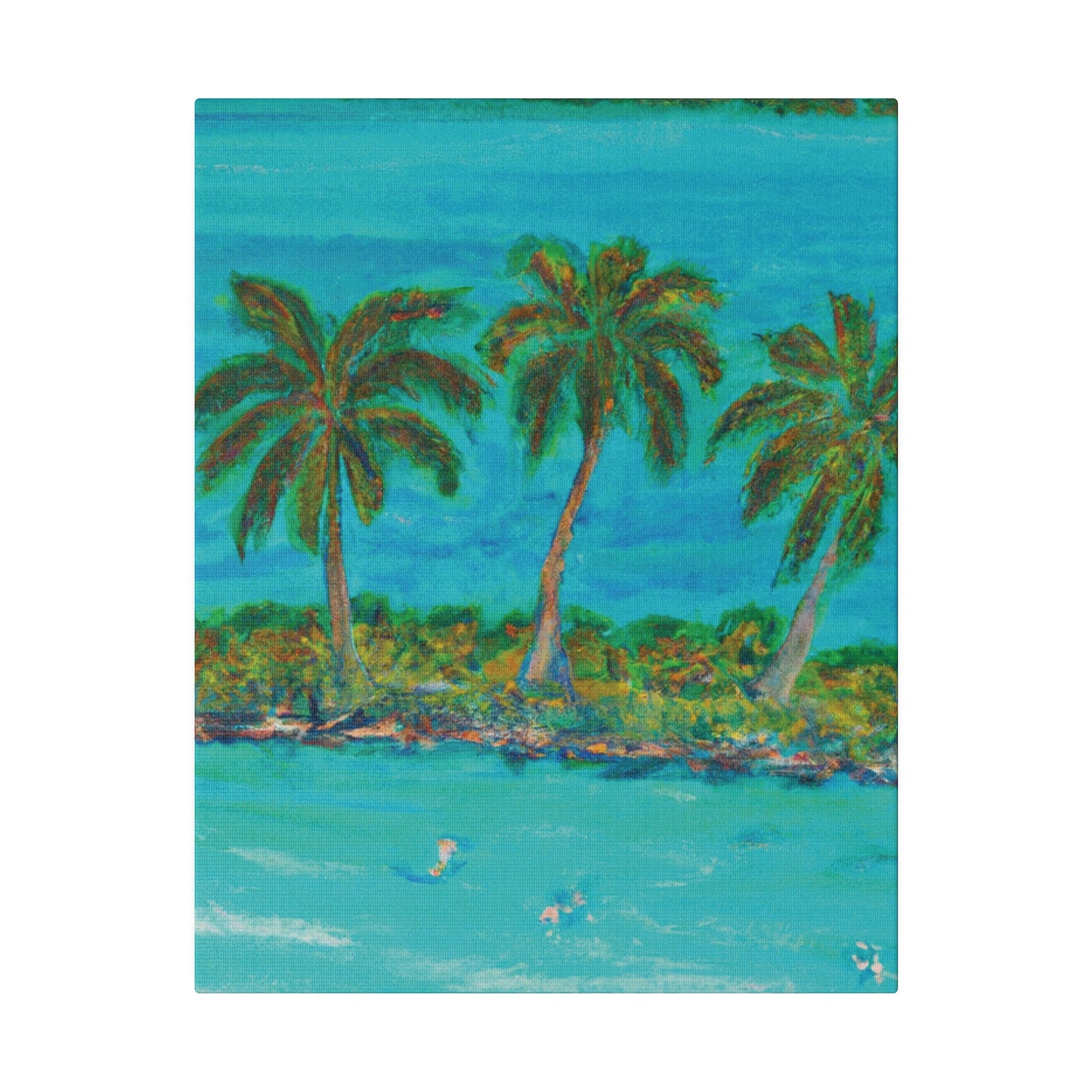 4205N - Bahamas Ocean Painting Print | Bahamas | Ocean | Beach | Poster | Home Decor | Wall Art | Canvas