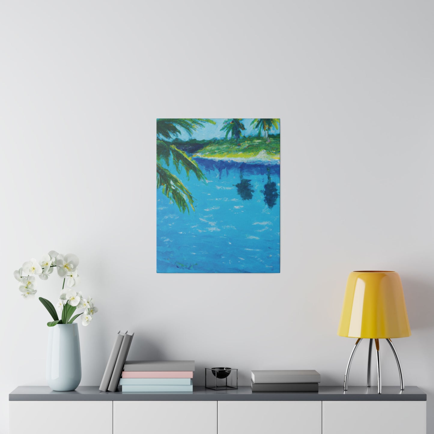 4568T - Bahamas Ocean Painting Print | Bahamas | Ocean | Beach | Poster | Home Decor | Wall Art | Canvas