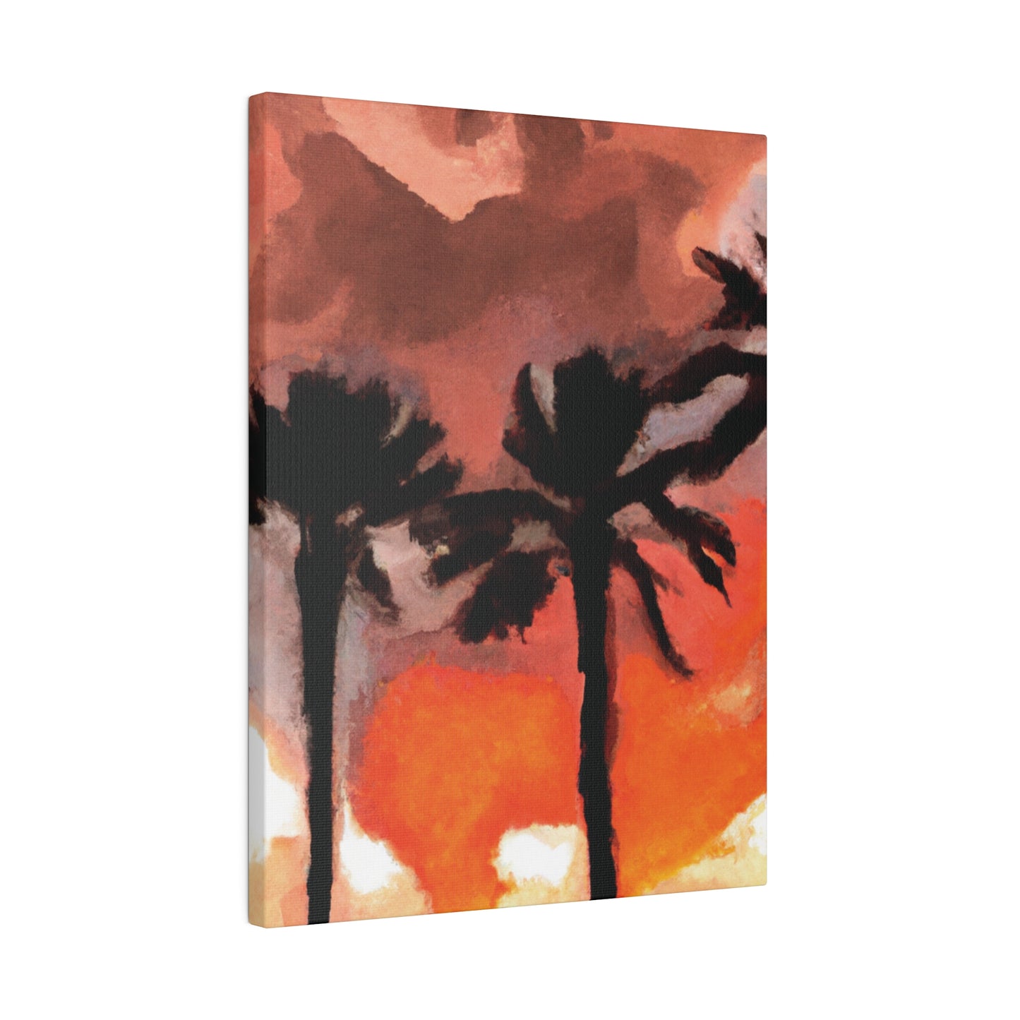 9073X - Miami Beach Sunset Painting Print | Miami | Beach | Sunset | Poster | Home Decor | Wall Art | Canvas