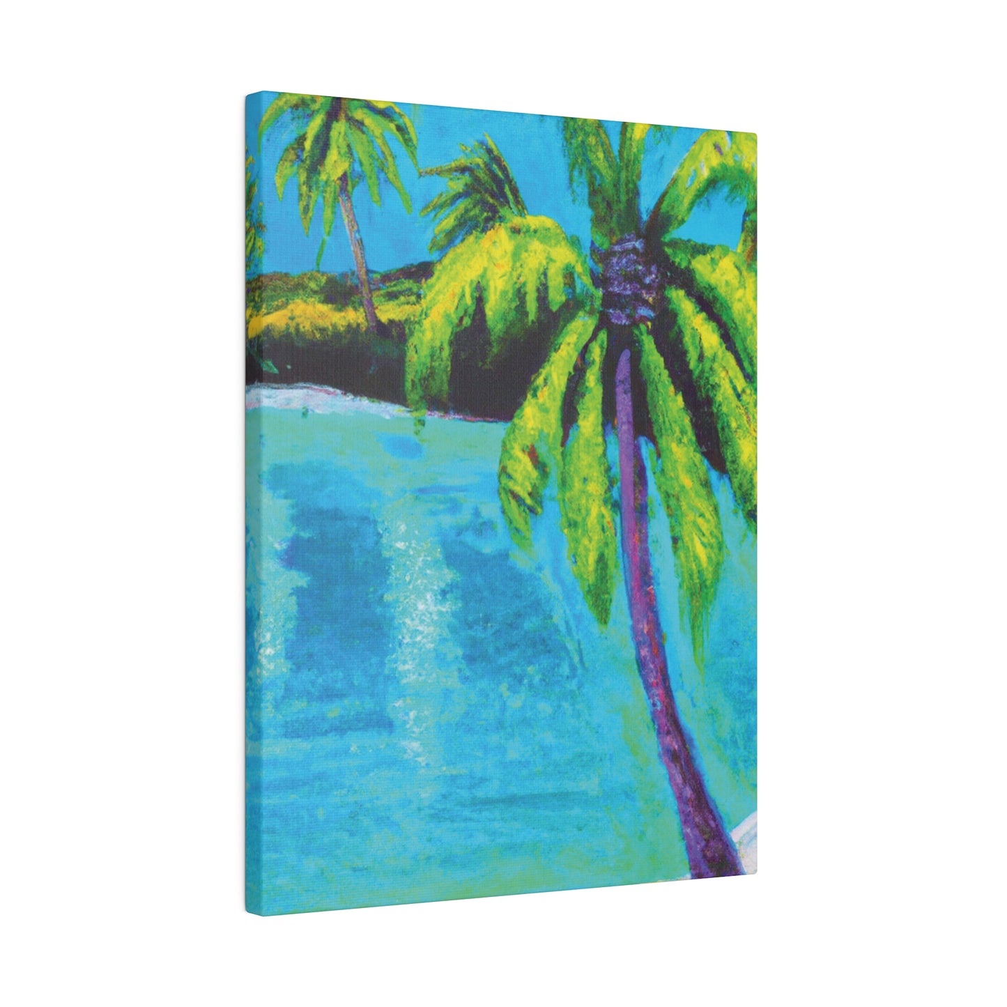 732J - Bahamas Ocean Painting Print | Bahamas | Ocean | Beach | Poster | Home Decor | Wall Art | Canvas