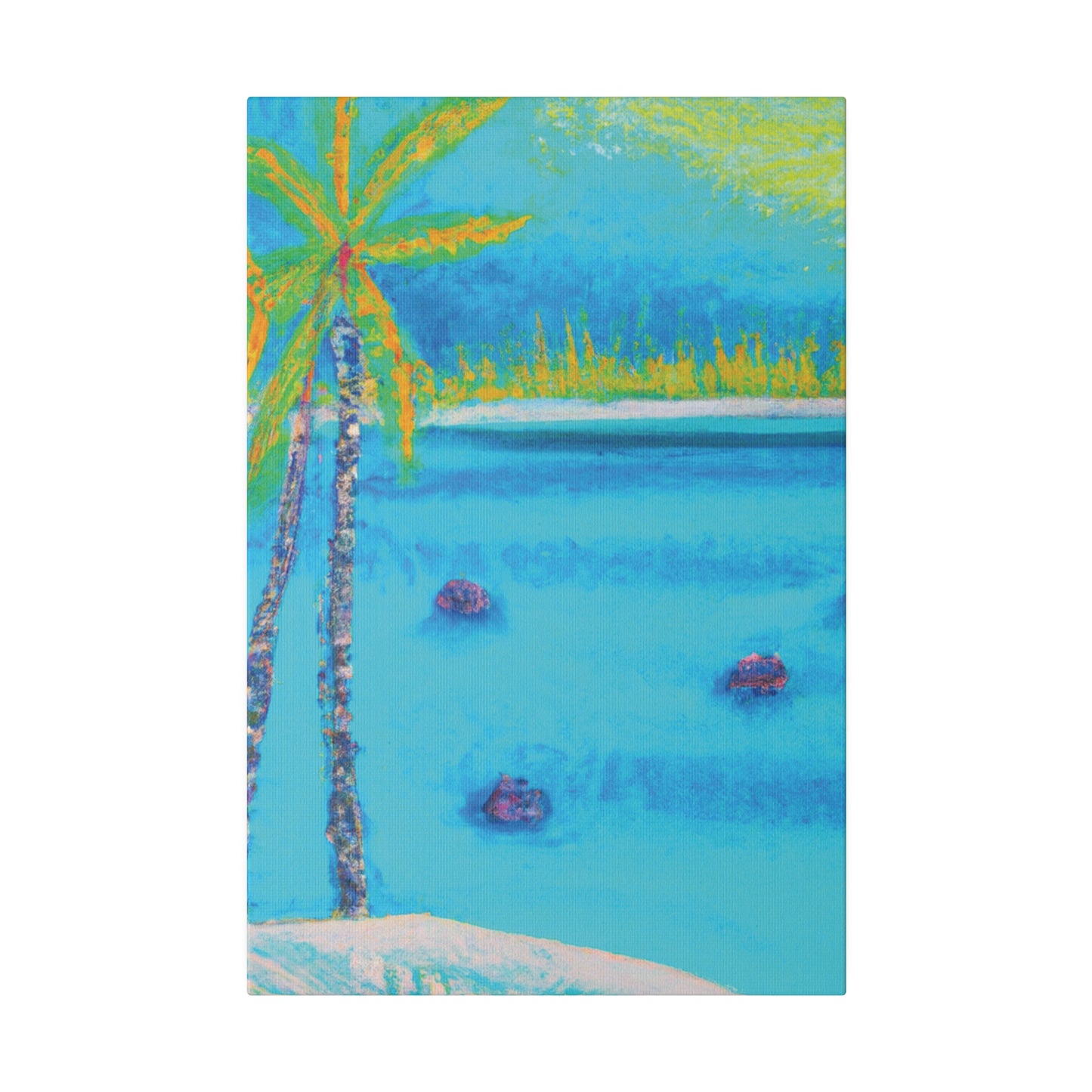 2937T - Bahamas Ocean Painting Print | Bahamas | Ocean | Beach | Poster | Home Decor | Wall Art | Canvas