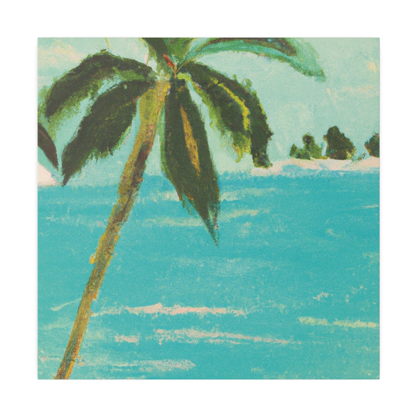 8809K - Bahamas Ocean Painting Print | Bahamas | Ocean | Beach | Poster | Home Decor | Wall Art | Canvas